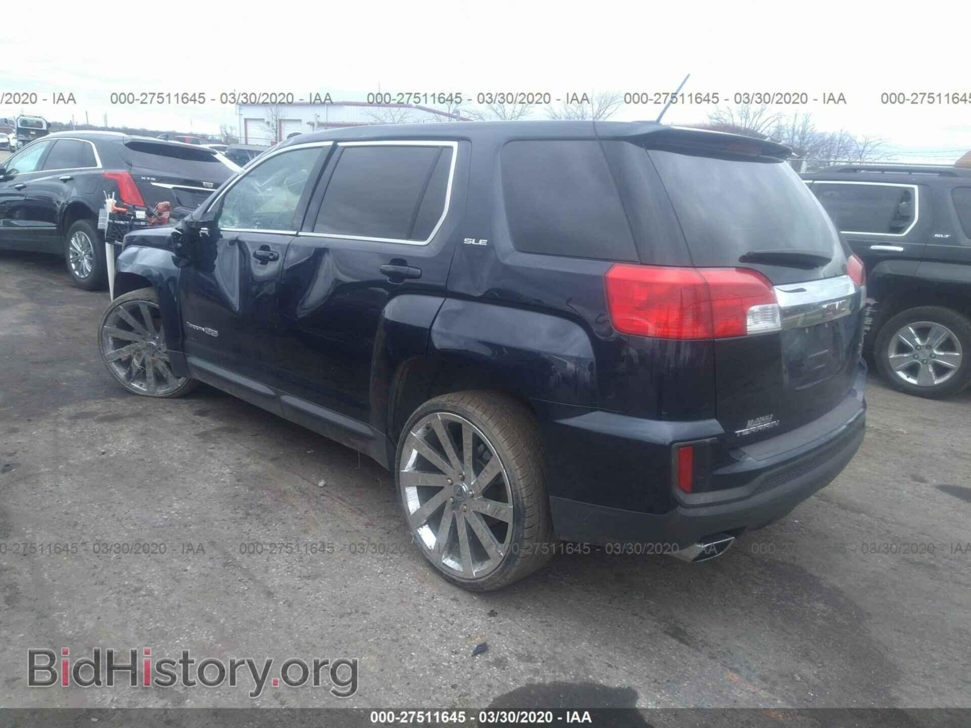 2017 GMC TERRAIN - VIN: 2GKALMEKXH6212036 - Фото 3