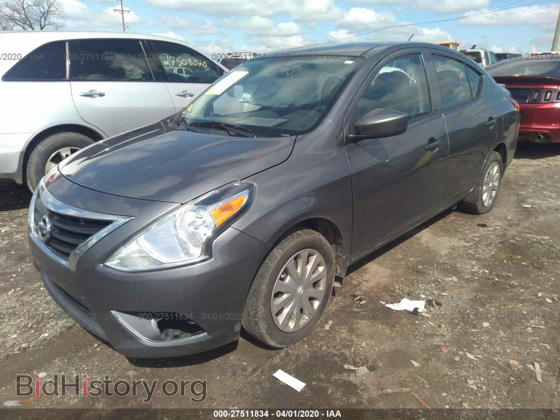 2016 NISSAN VERSA - VIN: 3N1CN7AP1GL836435 - Фото 2