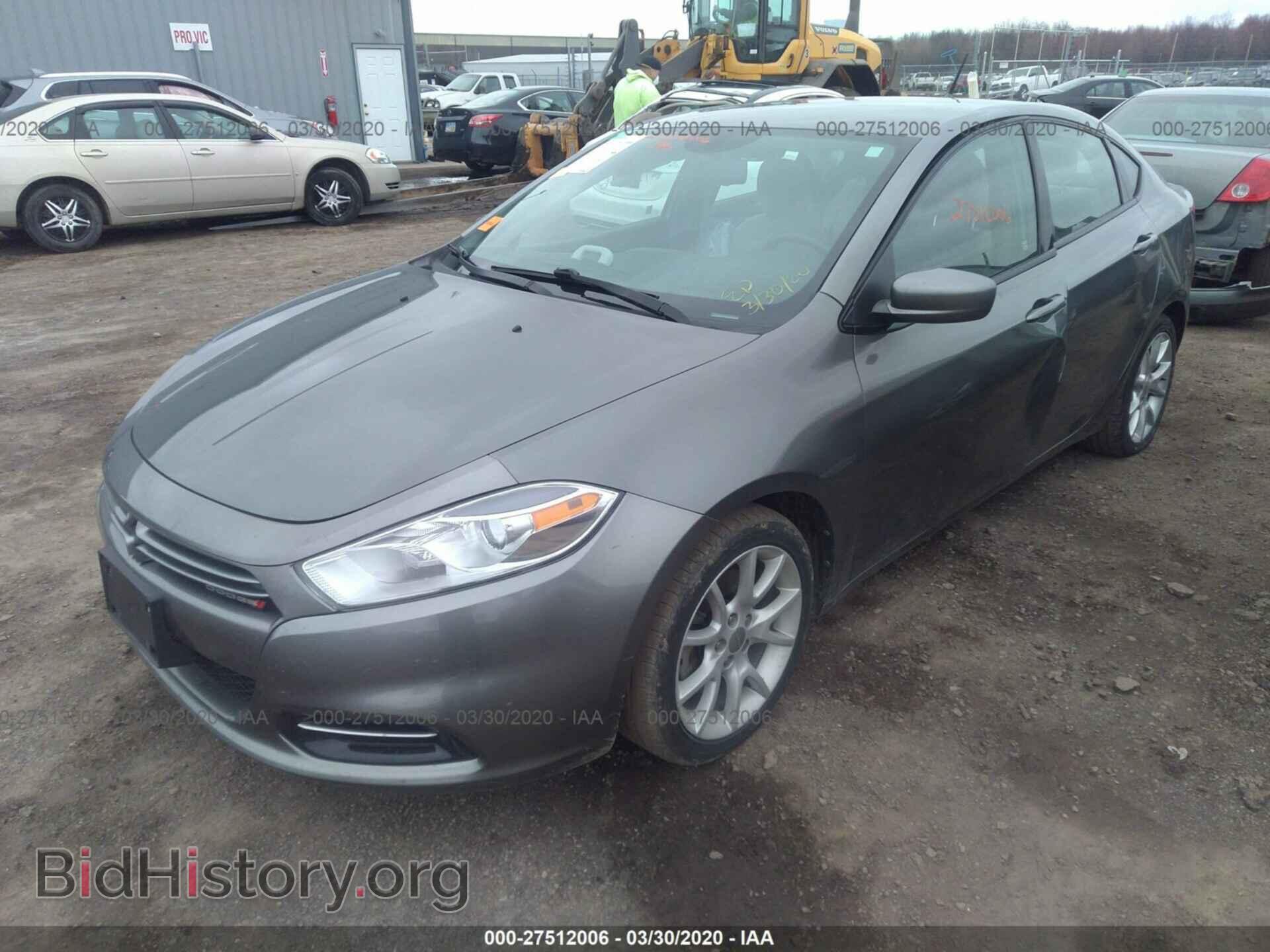 2013 DODGE DART - VIN: 1C3CDFBA2DD707789 - Фото 2