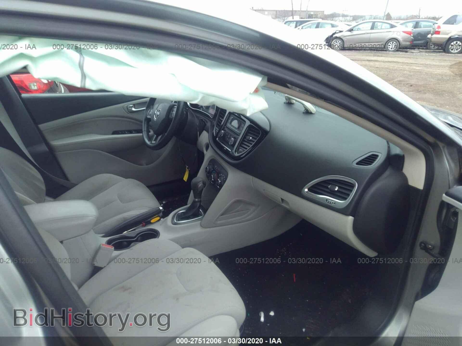 2013 DODGE DART - VIN: 1C3CDFBA2DD707789 - Фото 5