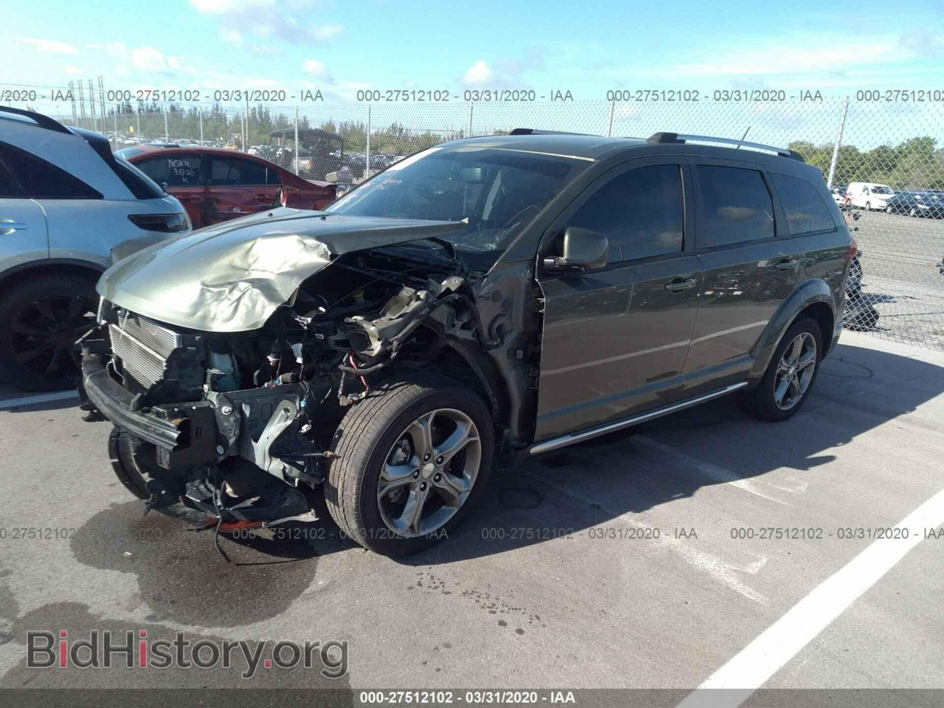 2017 DODGE JOURNEY - VIN: 3C4PDCGG3HT577644 - Фото 2
