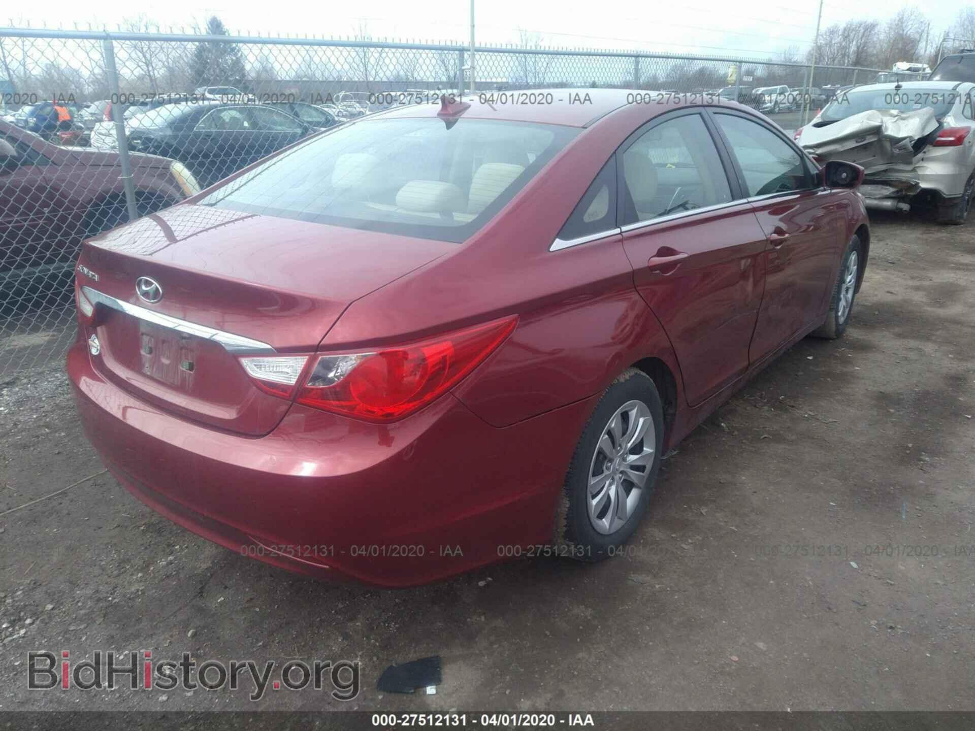 2012 HYUNDAI SONATA - VIN: 5NPEB4ACXCH347987 - Фото 4