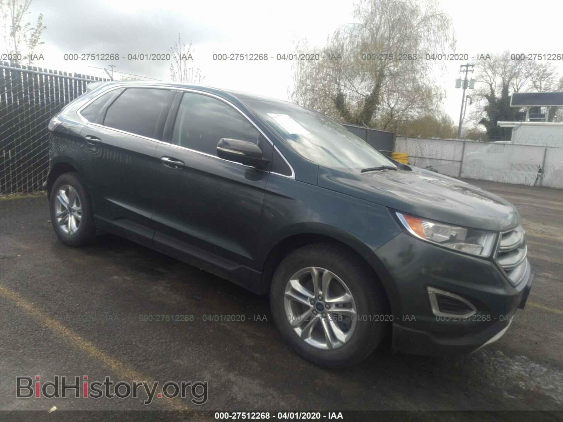 Photo 2FMTK4J96FBC25859 - FORD EDGE 2015