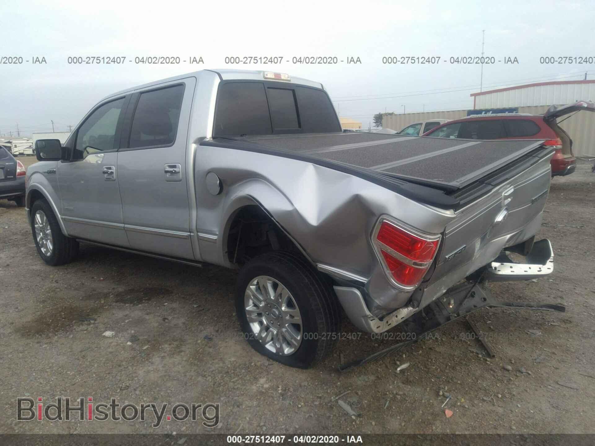 2012 FORD F150 - VIN: 1FTFW1CT4CFB01614 - Фото 3
