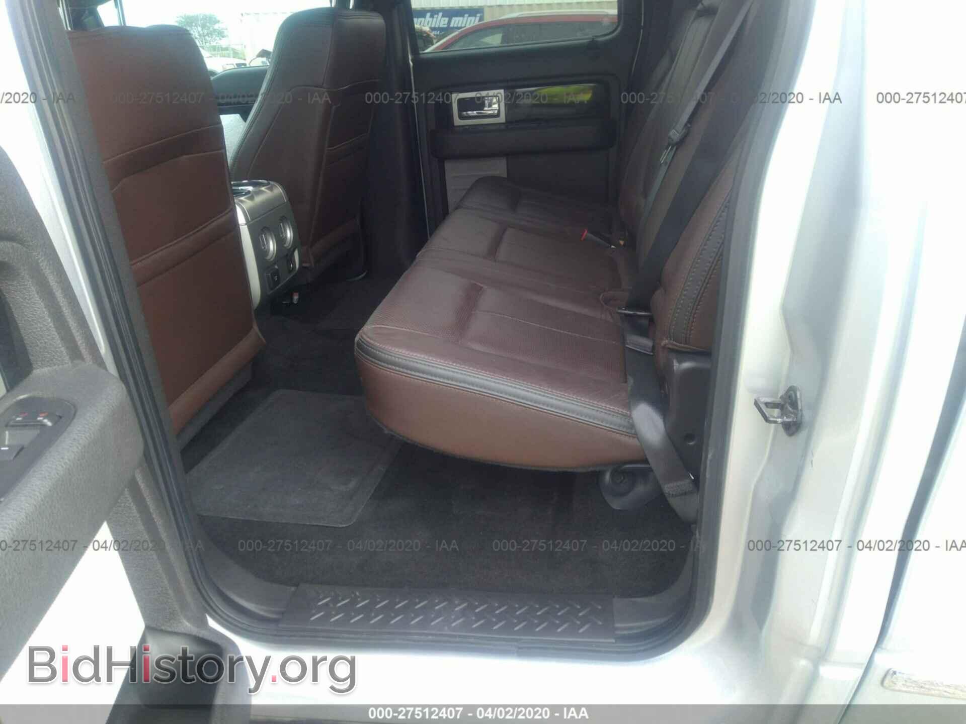 2012 FORD F150 - VIN: 1FTFW1CT4CFB01614 - Фото 8