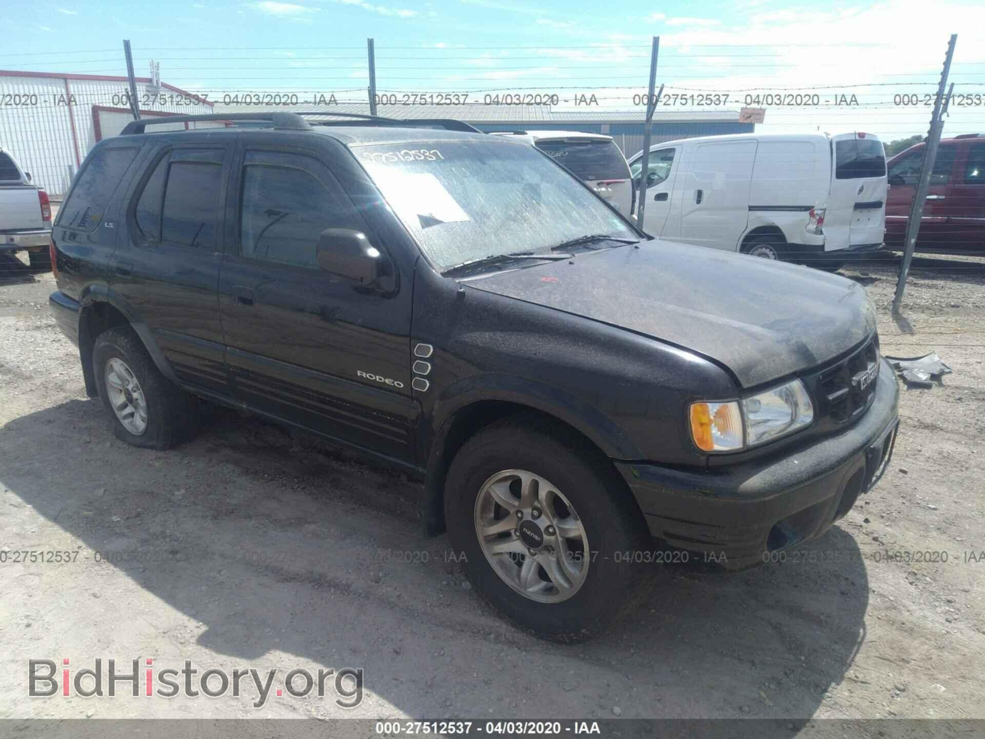 Фотография 4S2CK58W424325182 - ISUZU RODEO 2002