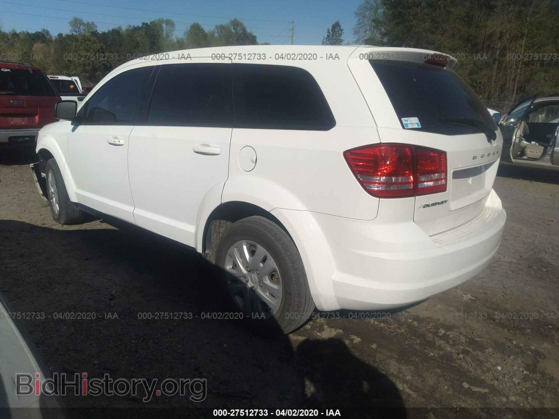 2014 DODGE JOURNEY - VIN: 3C4PDCAB3ET241727 - Фото 3