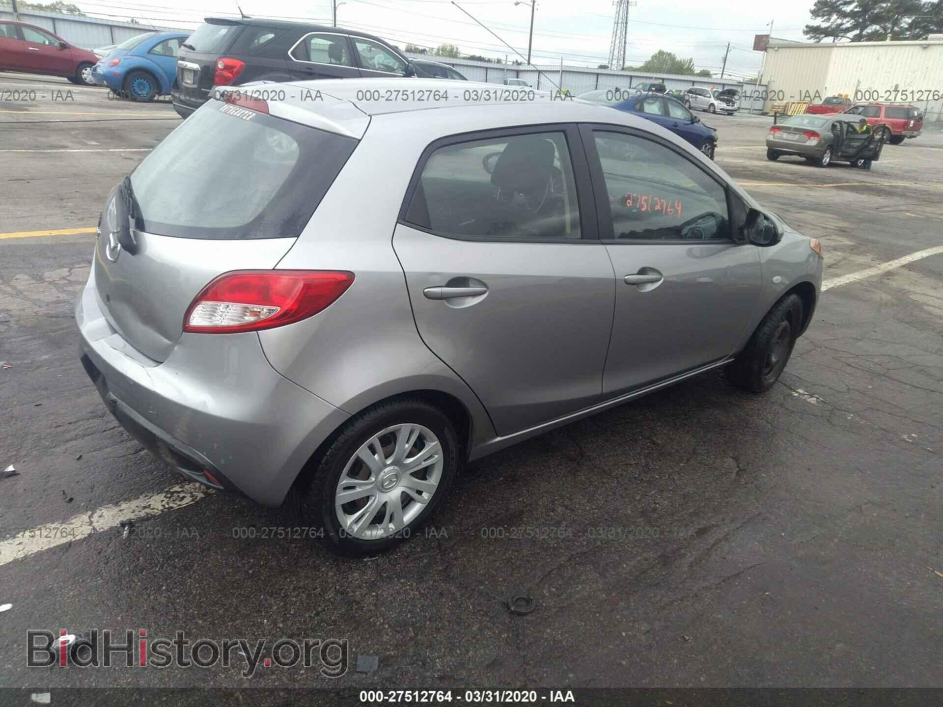 2011 MAZDA MAZDA2 - VIN: JM1DE1HY2B0103376 - Фото 4