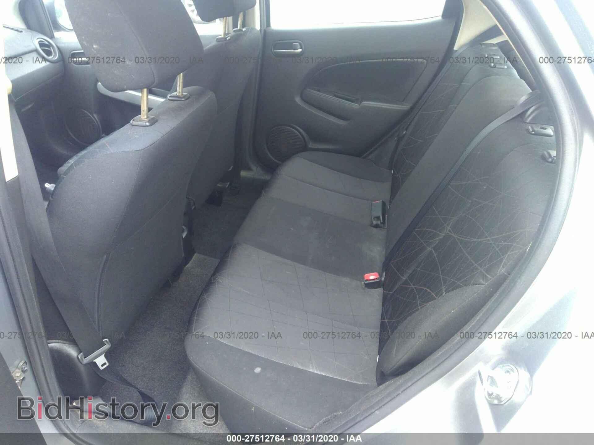 2011 MAZDA MAZDA2 - VIN: JM1DE1HY2B0103376 - Фото 8