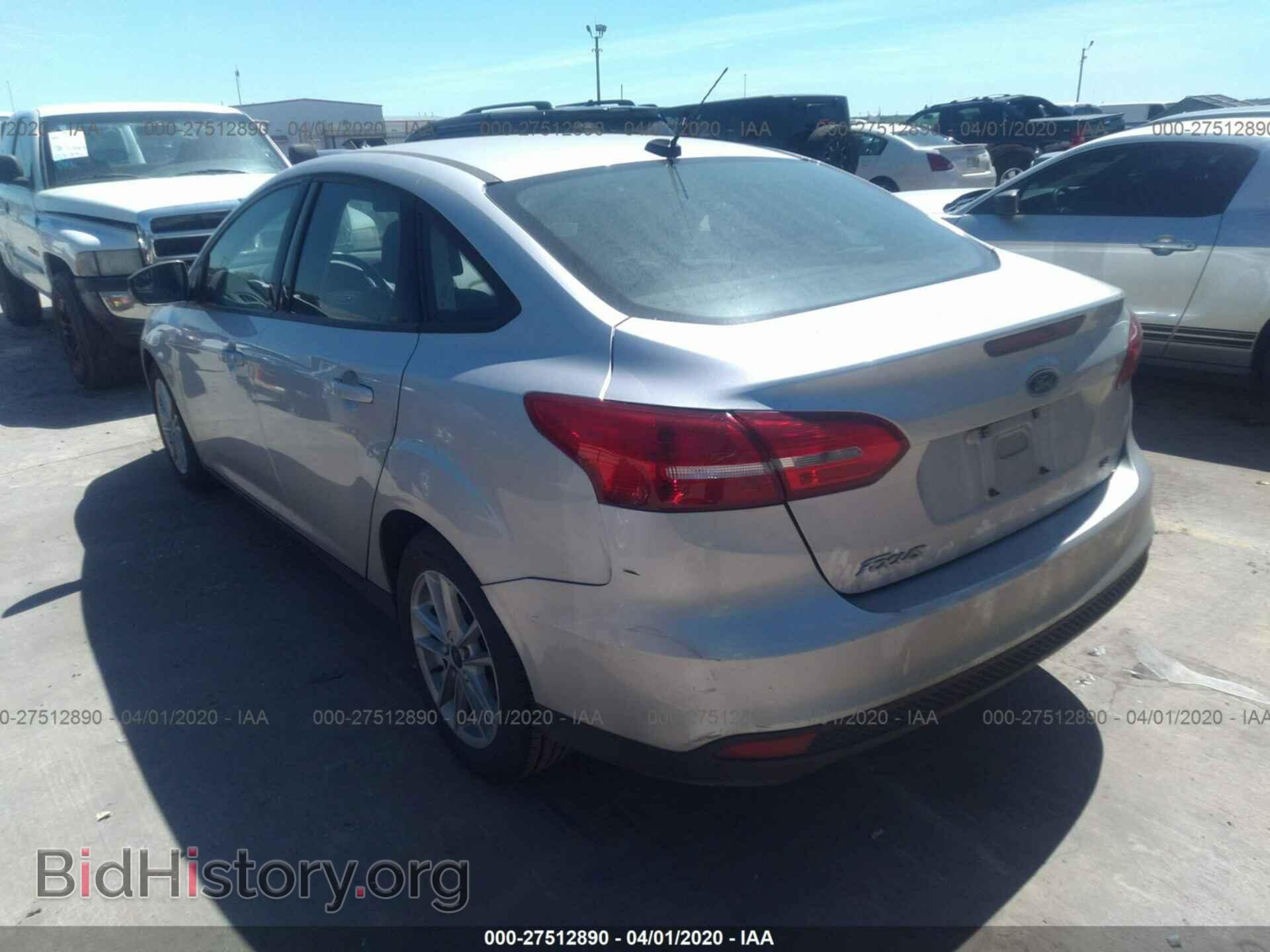 2017 FORD FOCUS - VIN: 1FADP3F25HL210231 - Фото 3