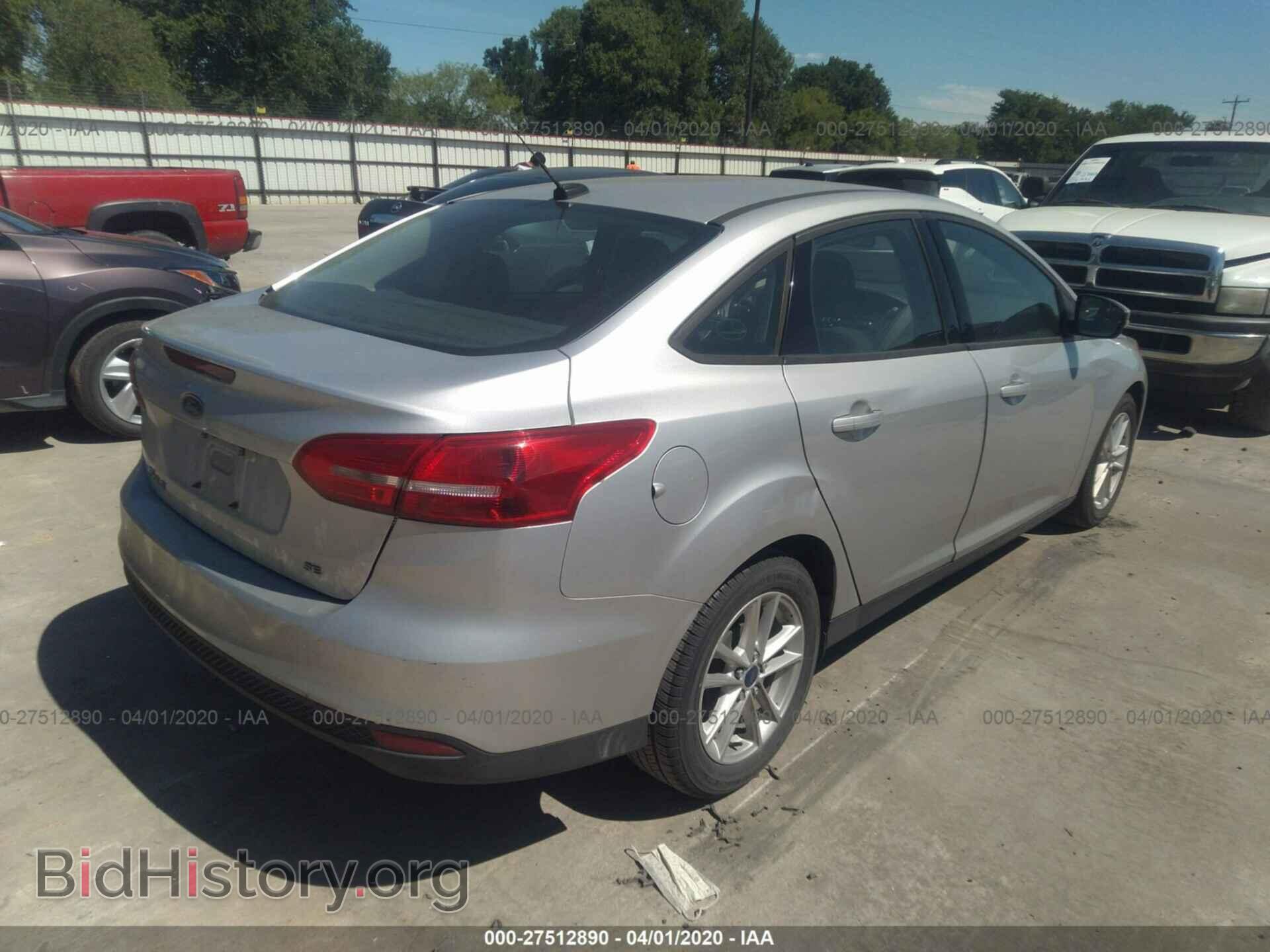 2017 FORD FOCUS - VIN: 1FADP3F25HL210231 - Фото 4