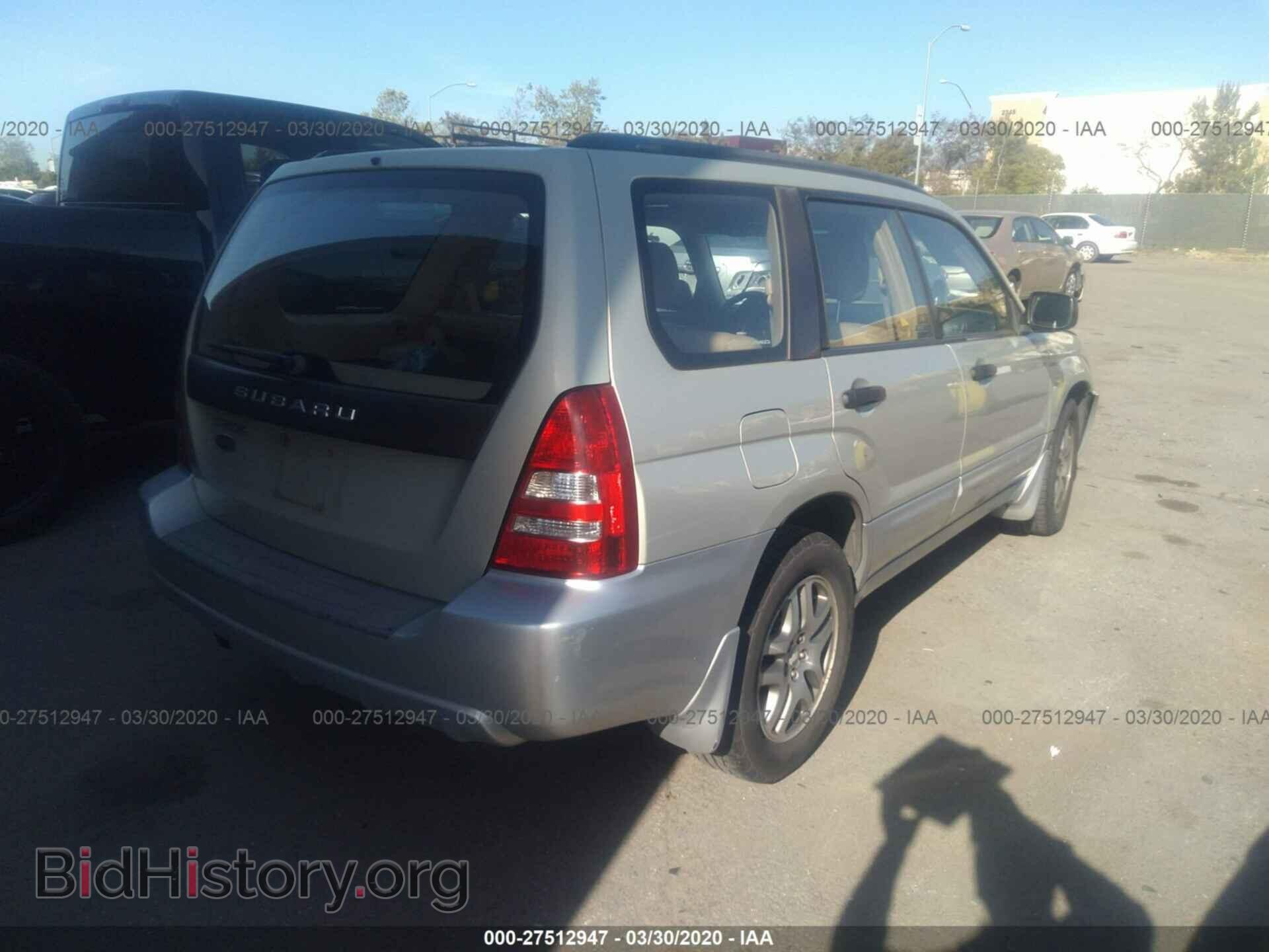 2005 SUBARU FORESTER - VIN: JF1SG67645H723933 - Фото 4