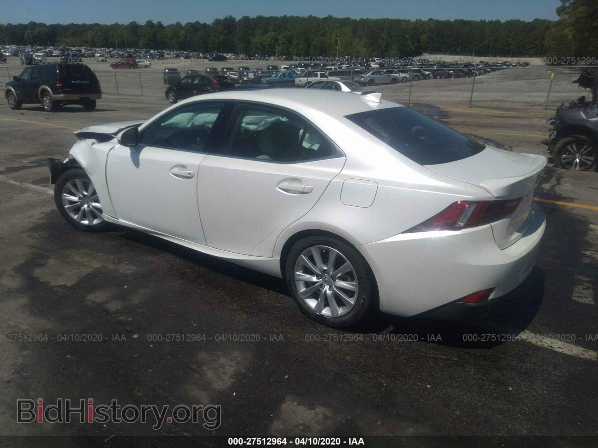 2016 LEXUS IS - VIN: JTHBA1D29G5020587 - Фото 3