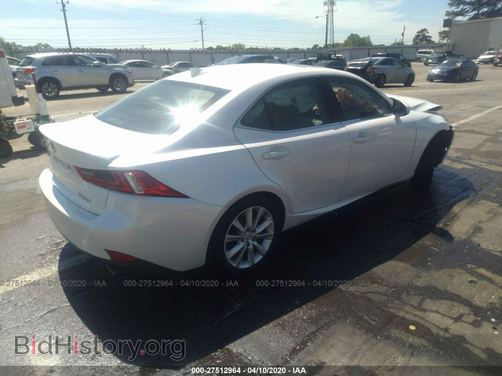 2016 LEXUS IS - VIN: JTHBA1D29G5020587 - Фото 4