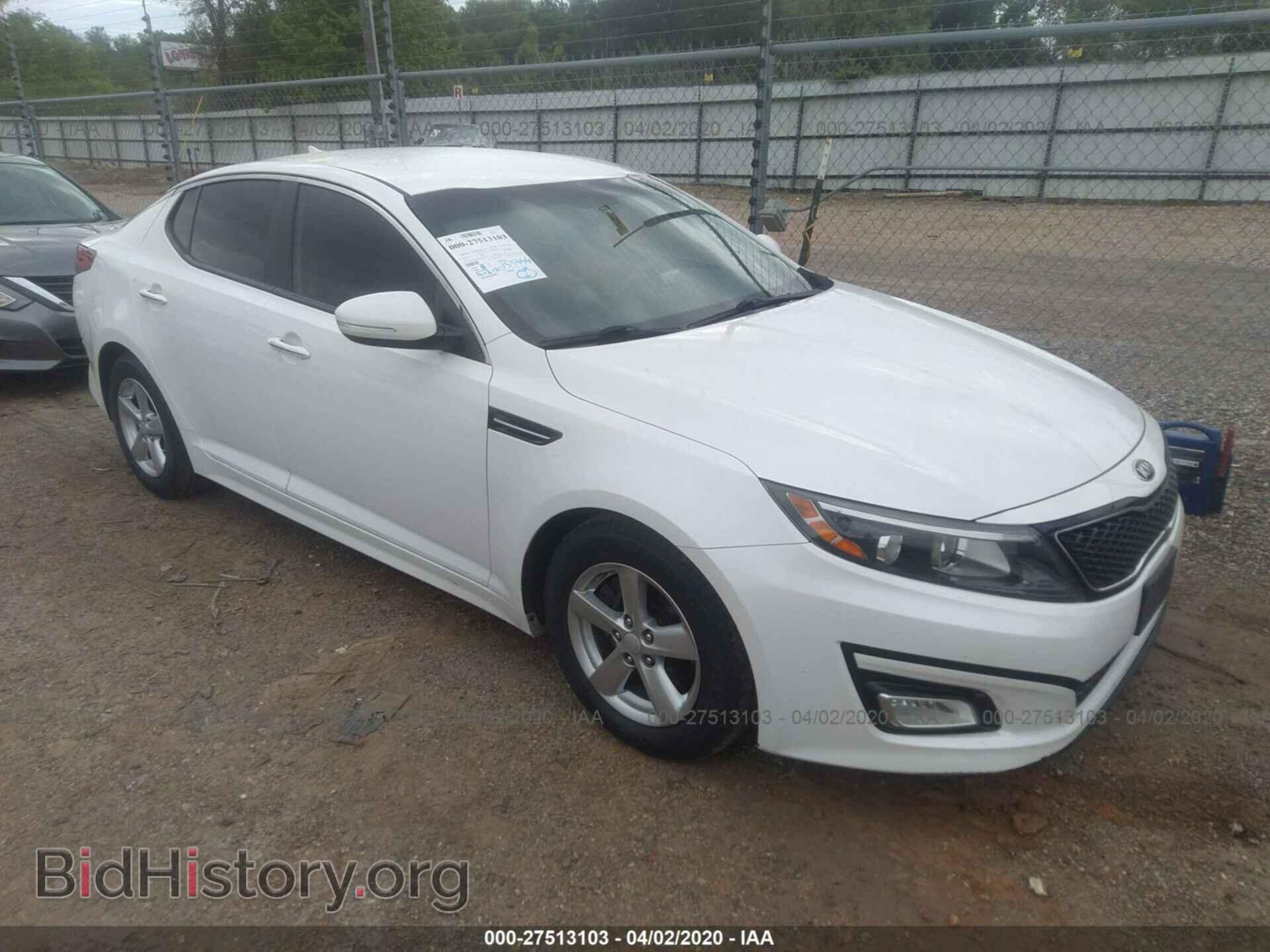 Photo KNAGM4A76F5532397 - KIA OPTIMA 2015
