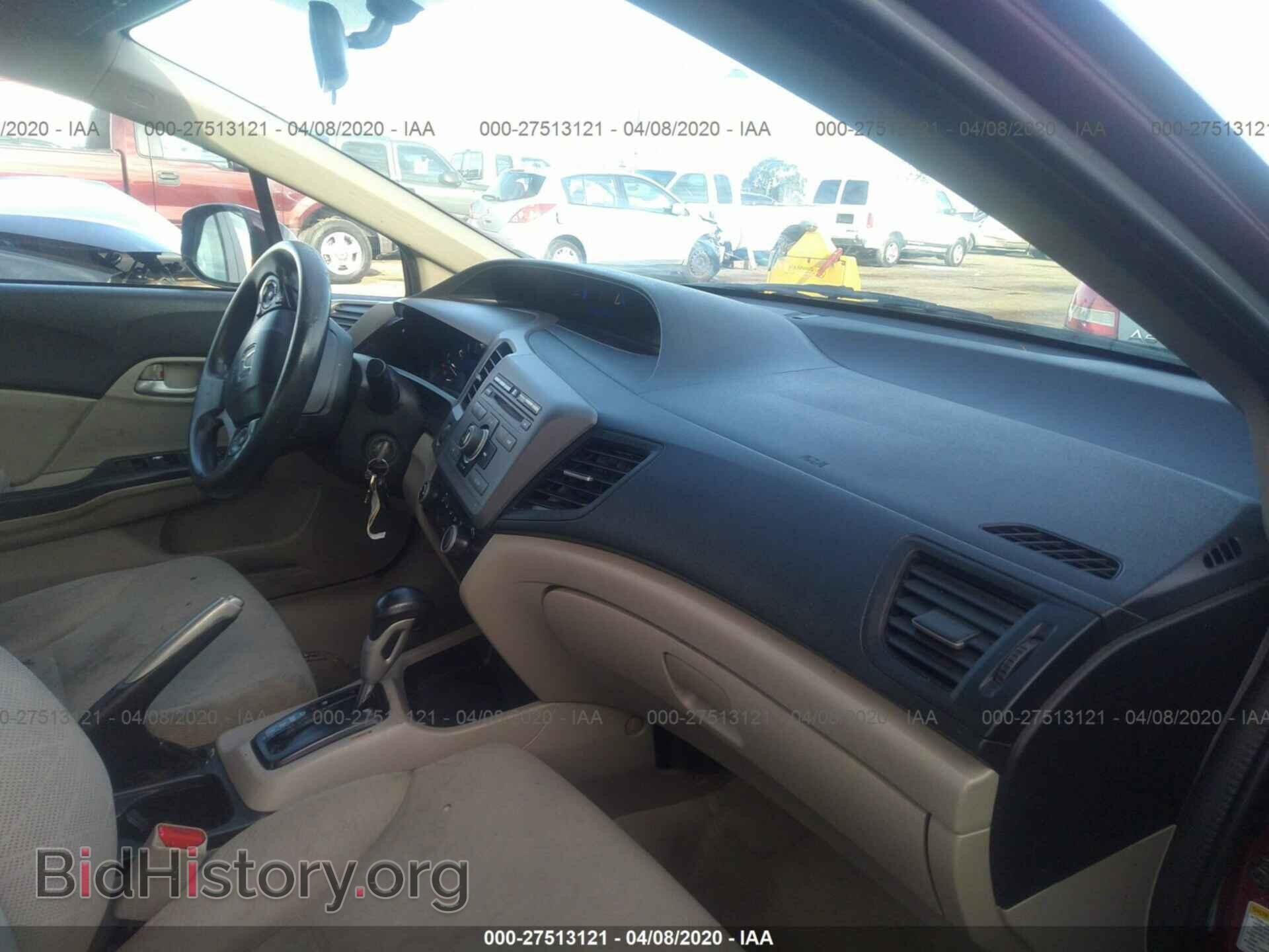 2012 HONDA CIVIC - VIN: 2HGFB2F54CH579997 - Фото 5