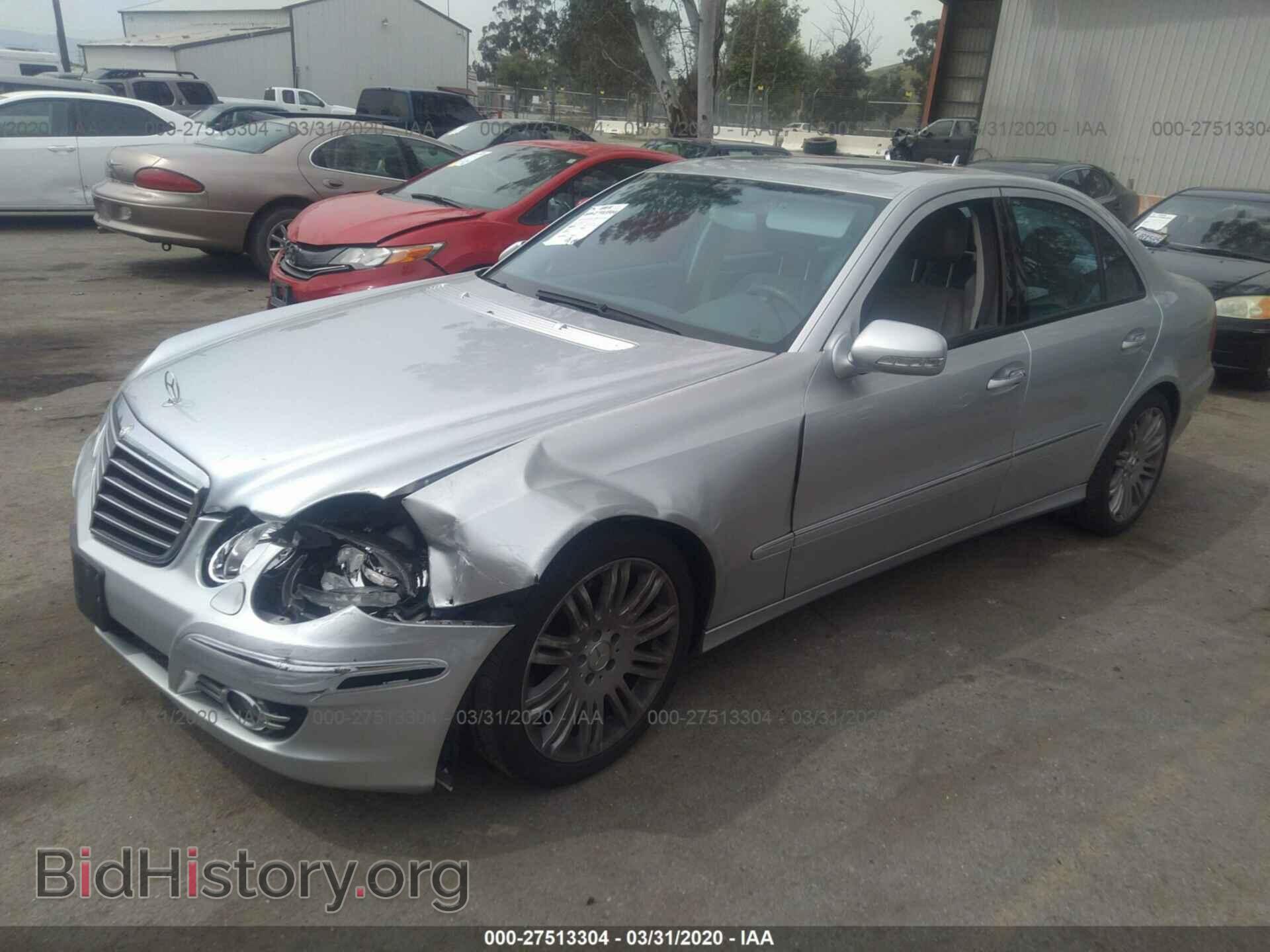 2007 MERCEDES-BENZ E - VIN: WDBUF56X87B134320 - Фото 2