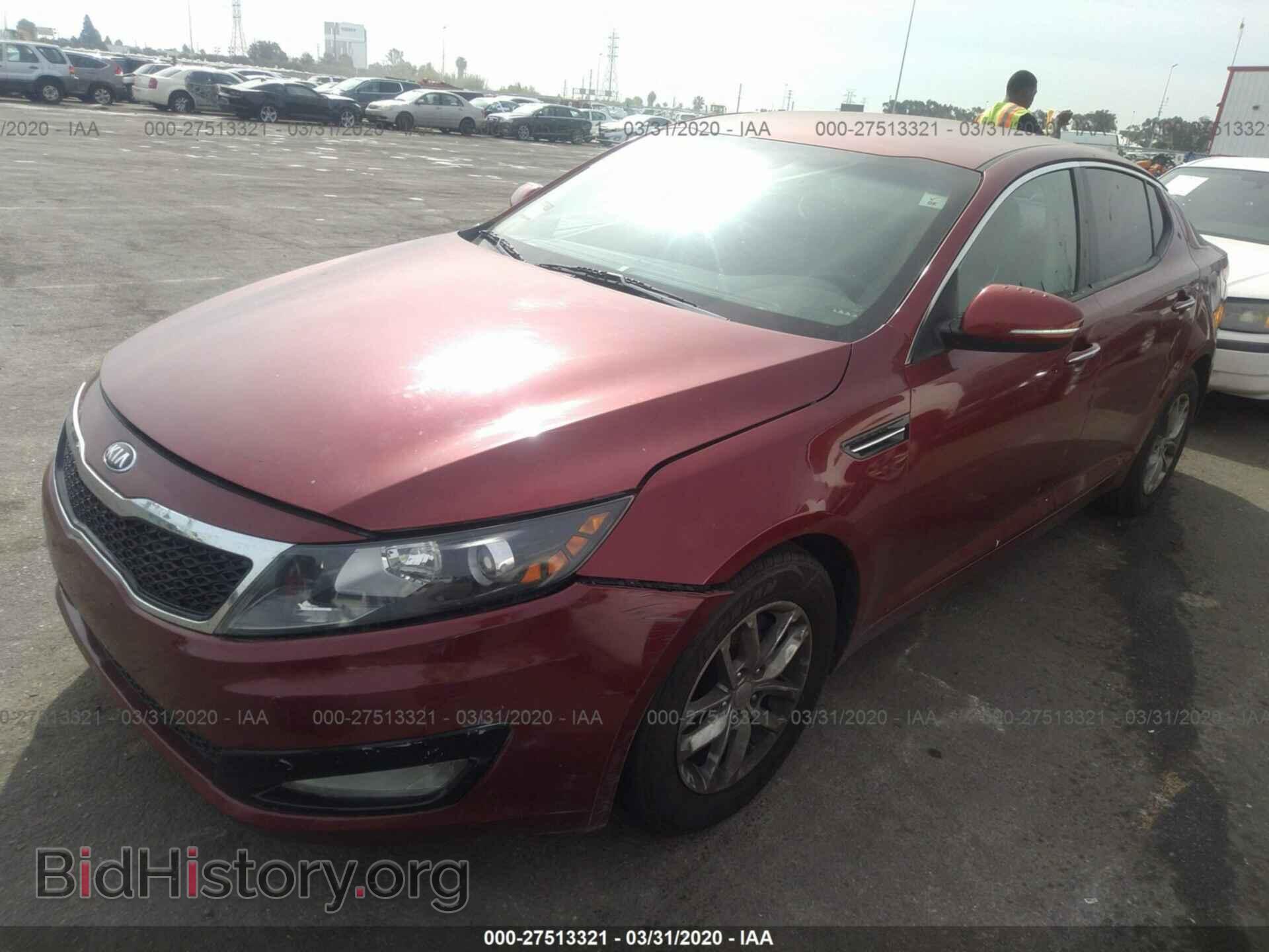 2013 KIA OPTIMA - VIN: 5XXGM4A77DG191409 - Фото 2