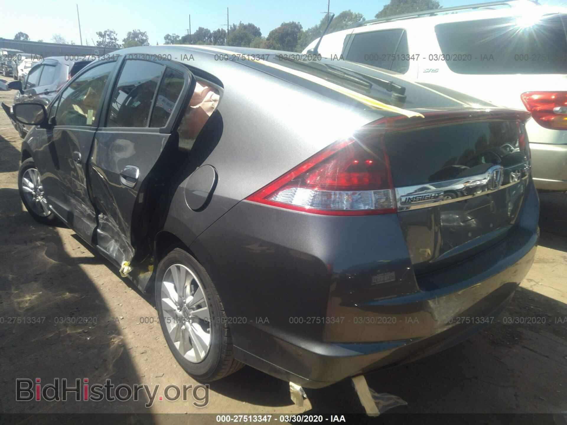 2014 HONDA INSIGHT - VIN: JHMZE2H7XES001110 - Фото 3