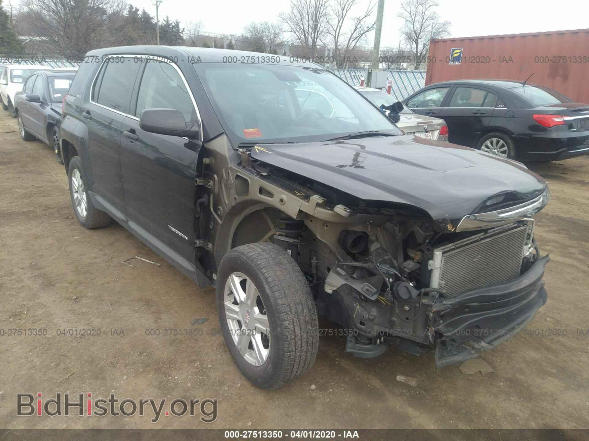 Фотография 2GKALMEKXG6186438 - GMC TERRAIN 2016