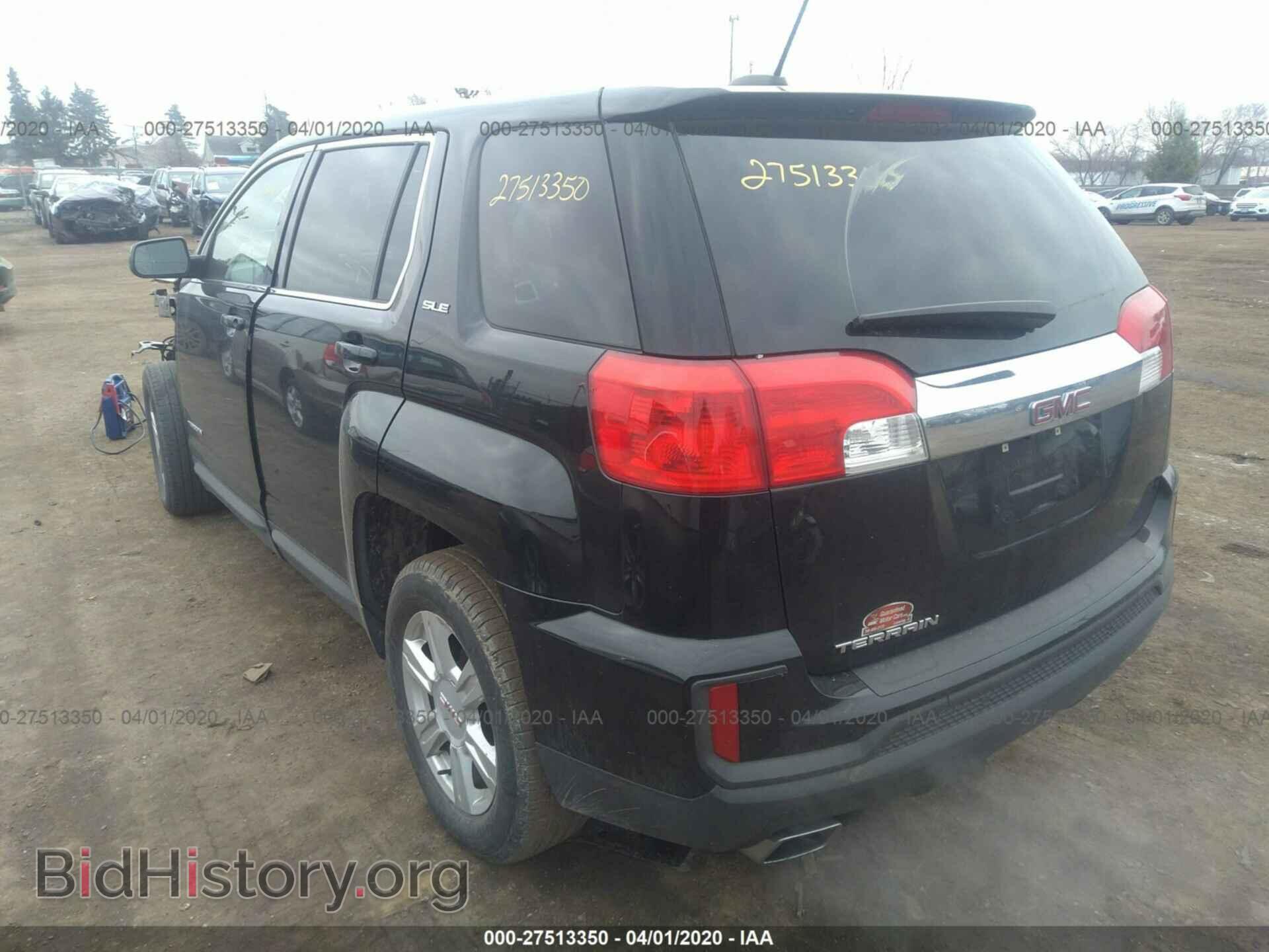 2016 GMC TERRAIN - VIN: 2GKALMEKXG6186438 - Photo 3