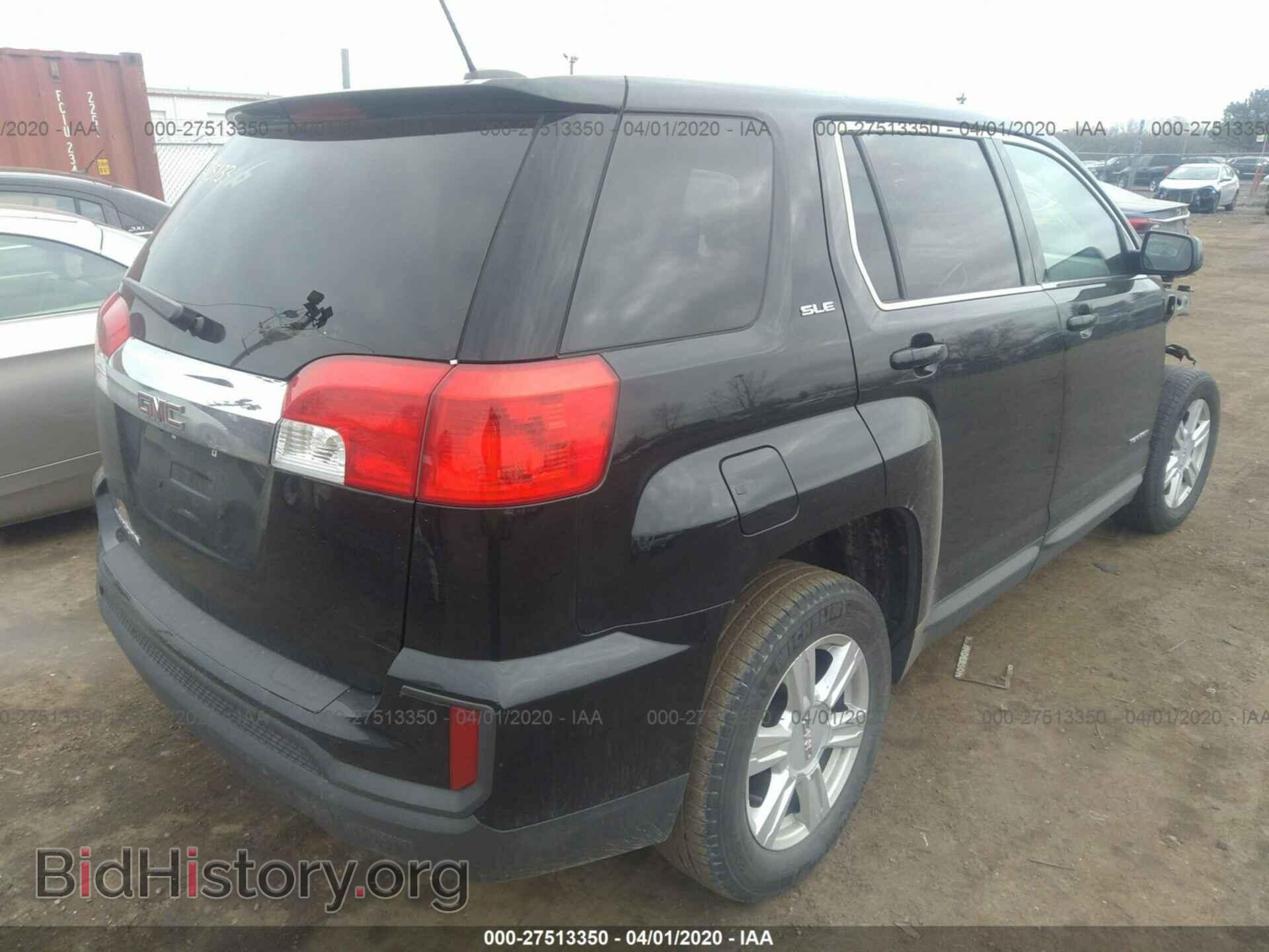 2016 GMC TERRAIN - VIN: 2GKALMEKXG6186438 - Photo 4