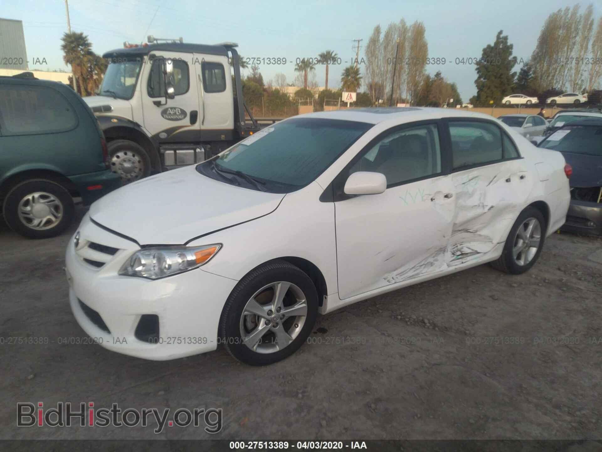 2011 TOYOTA COROLLA - VIN: 2T1BU4EE6BC536002 - Фото 2