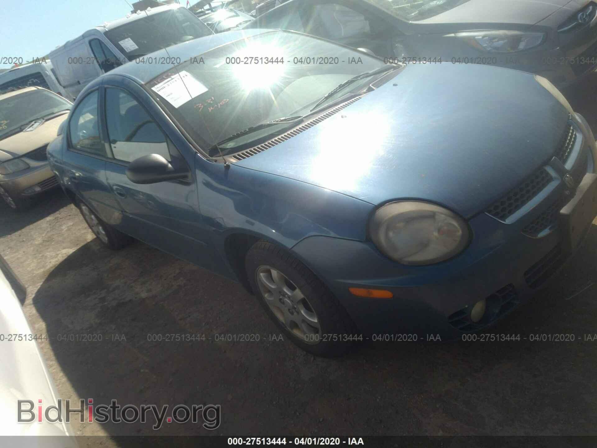 Photo 1B3ES56C93D209752 - DODGE NEON 2003