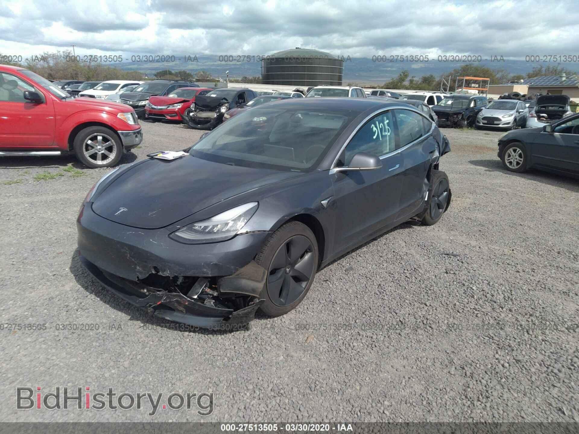 2018 TESLA MODEL 3 - VIN: 5YJ3E1EB6JF084777 - Фото 2