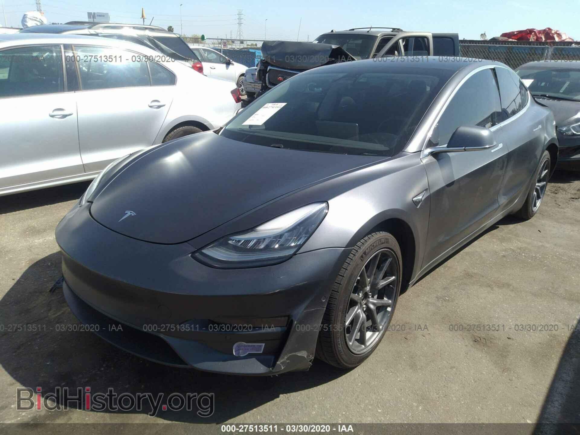 2019 TESLA MODEL 3 - VIN: 5YJ3E1EB7KF209934 - Фото 2