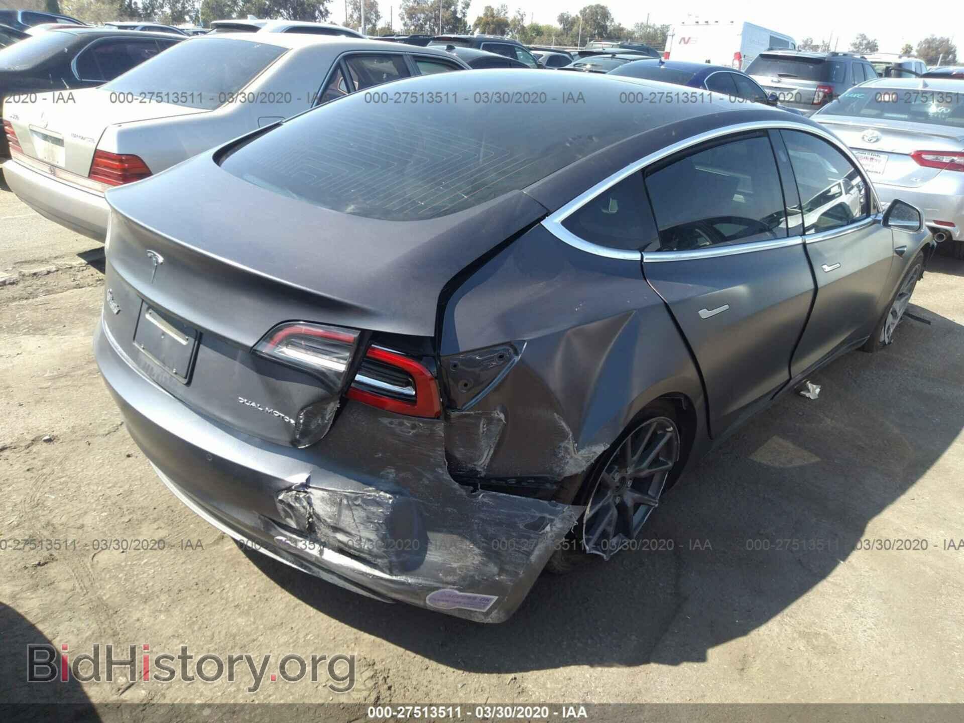 2019 TESLA MODEL 3 - VIN: 5YJ3E1EB7KF209934 - Фото 4