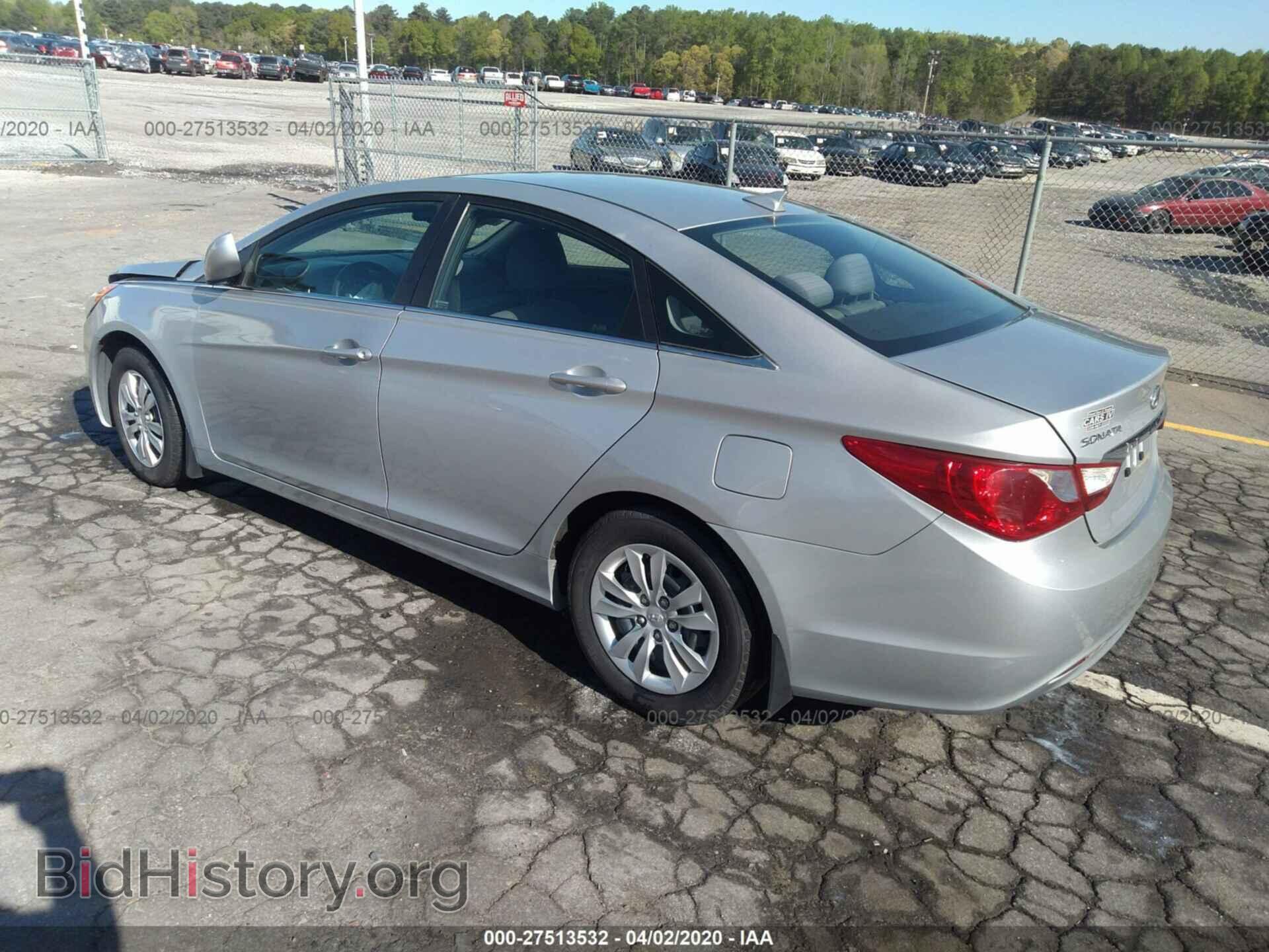 2012 HYUNDAI SONATA - VIN: 5NPEB4AC6CH406128 - Фото 3