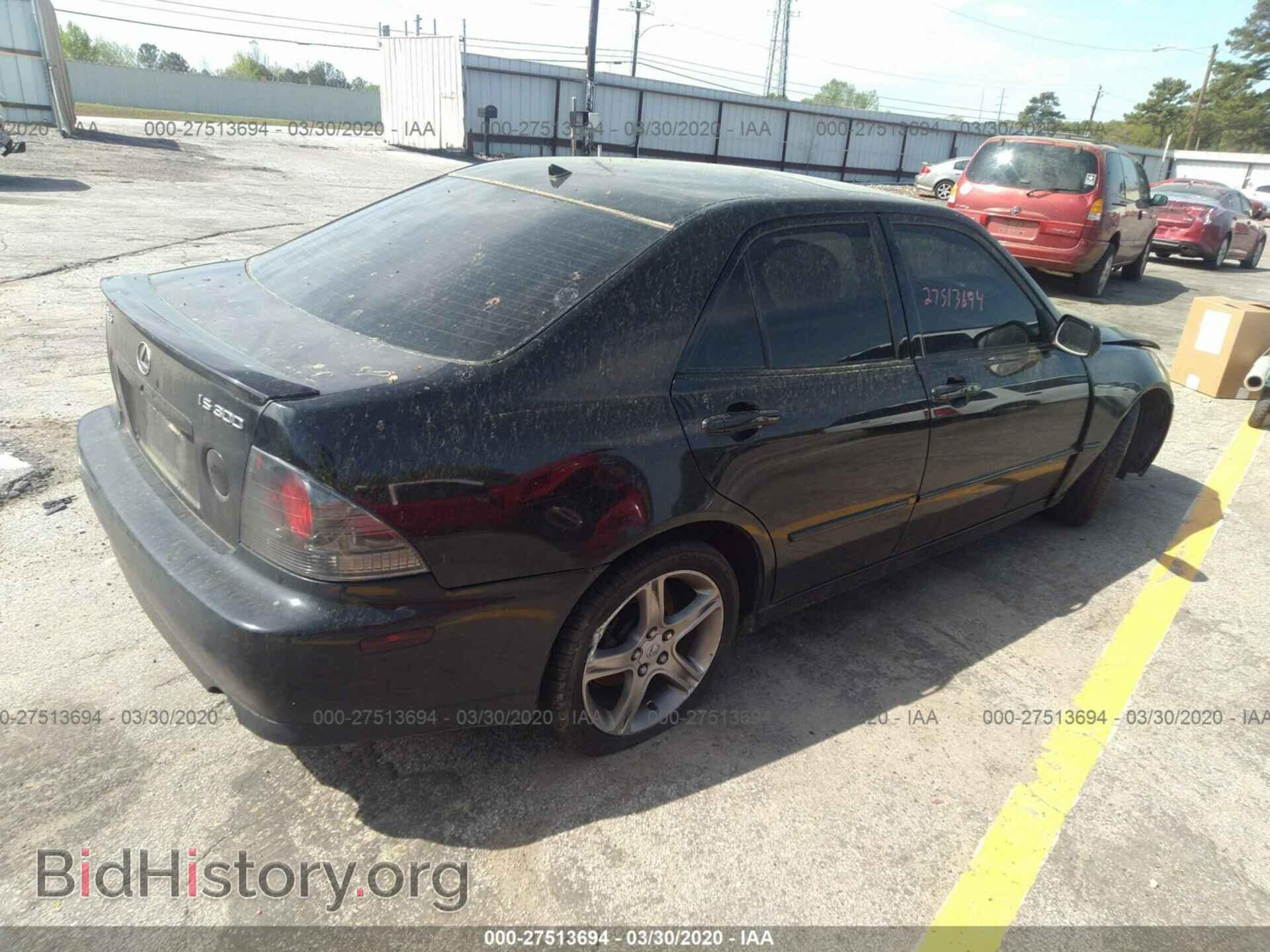 2002 LEXUS IS - VIN: JTHBD192520039353 - Фото 4