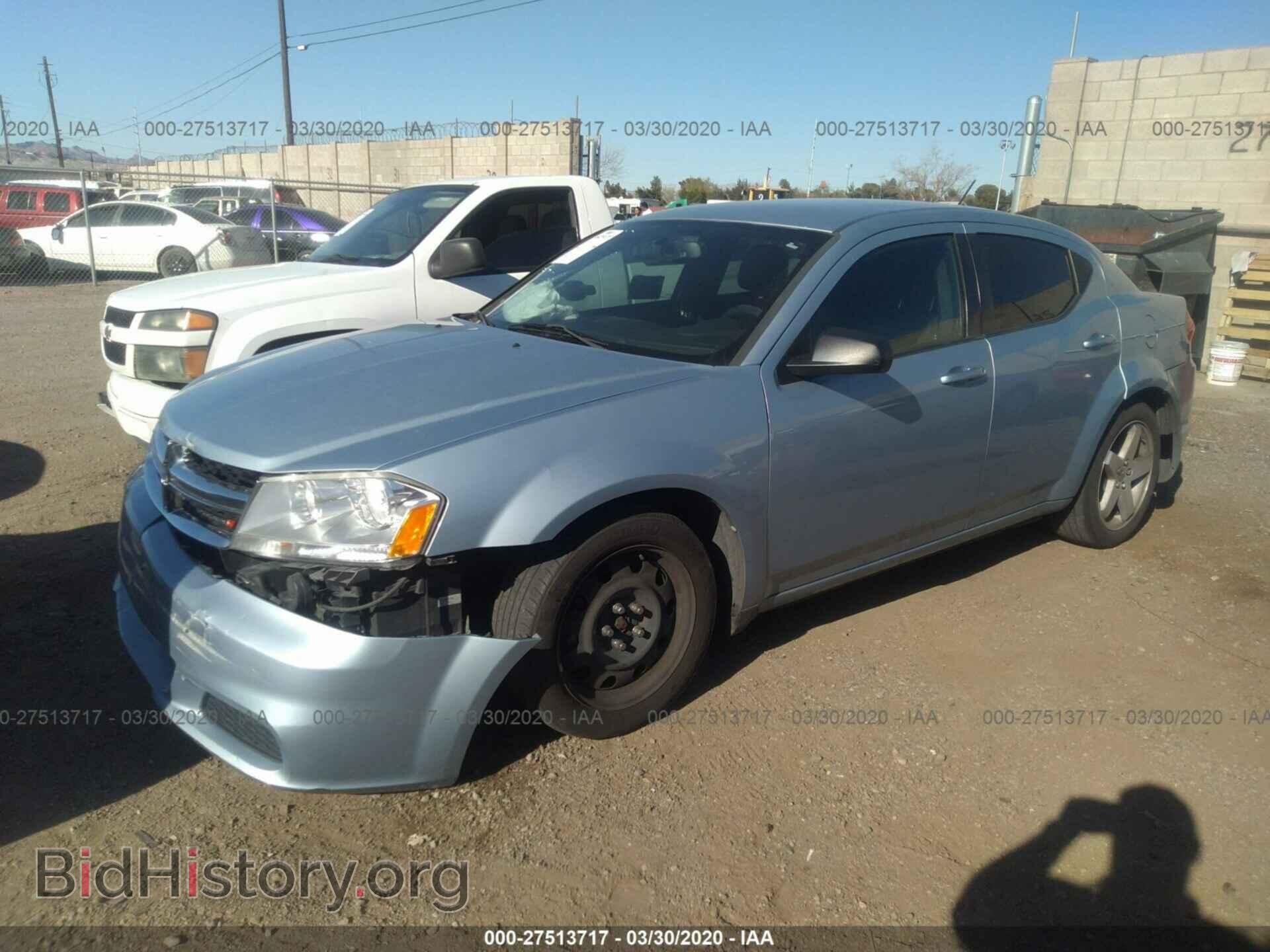 2013 DODGE AVENGER - VIN: 1C3CDZAB5DN581837 - Фото 2