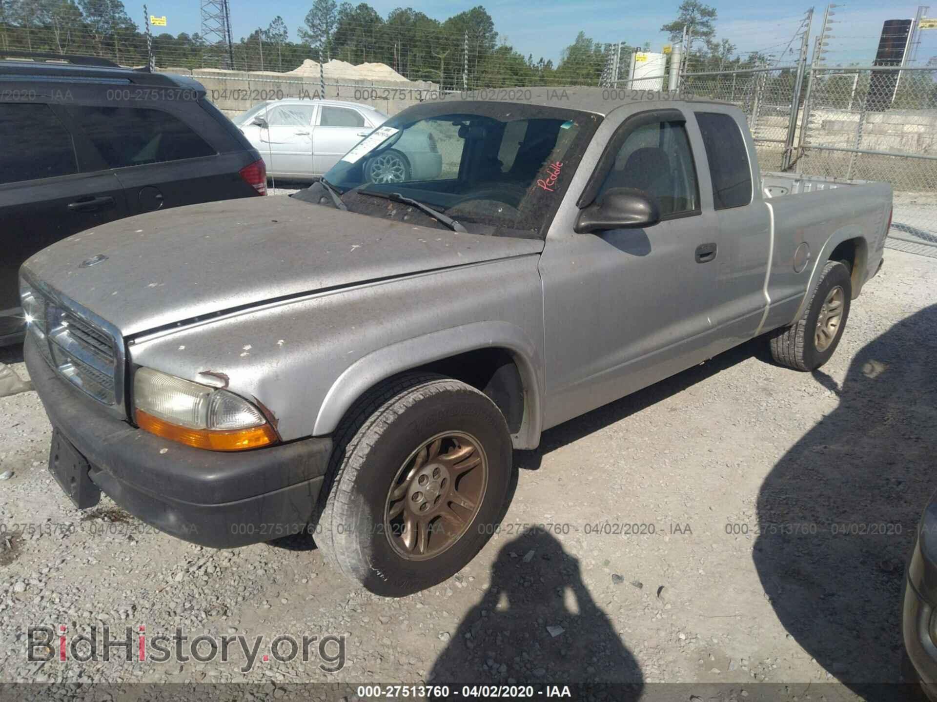 2004 DODGE DAKOTA - VIN: 1D7GL12K94S674769 - Фото 2