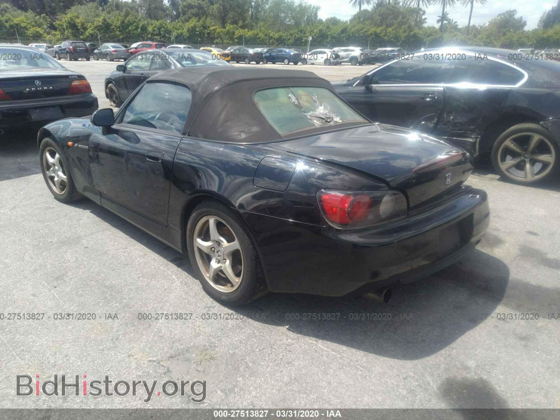 2001 HONDA S2000 - VIN: JHMAP11421T008655 - Фото 3