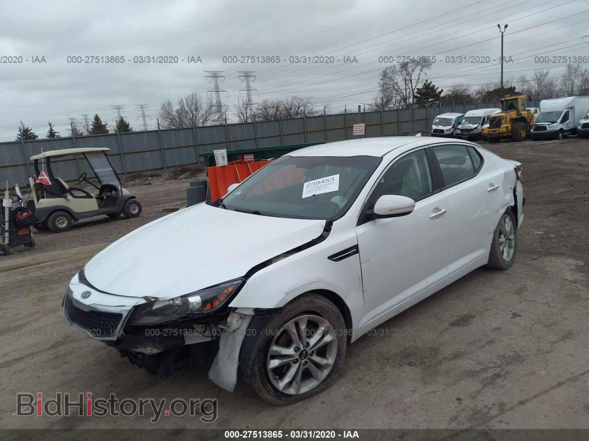 2011 KIA OPTIMA - VIN: KNAGN4A79B5145561 - Фото 2