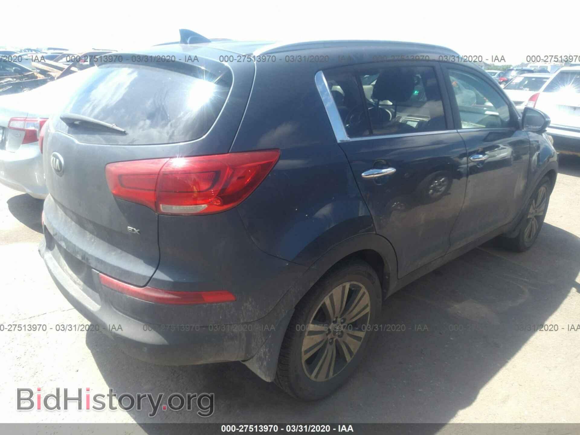 2014 KIA SPORTAGE - VIN: KNDPC3AC3E7650701 - Фото 4