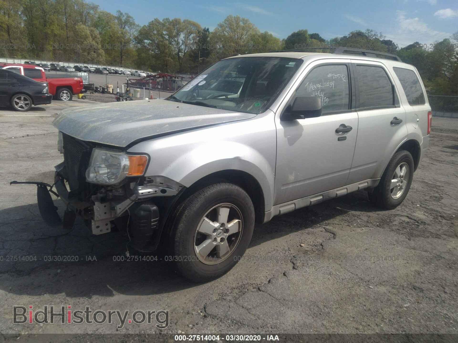 2009 FORD ESCAPE - VIN: 1FMCU937X9KC39244 - Фото 2