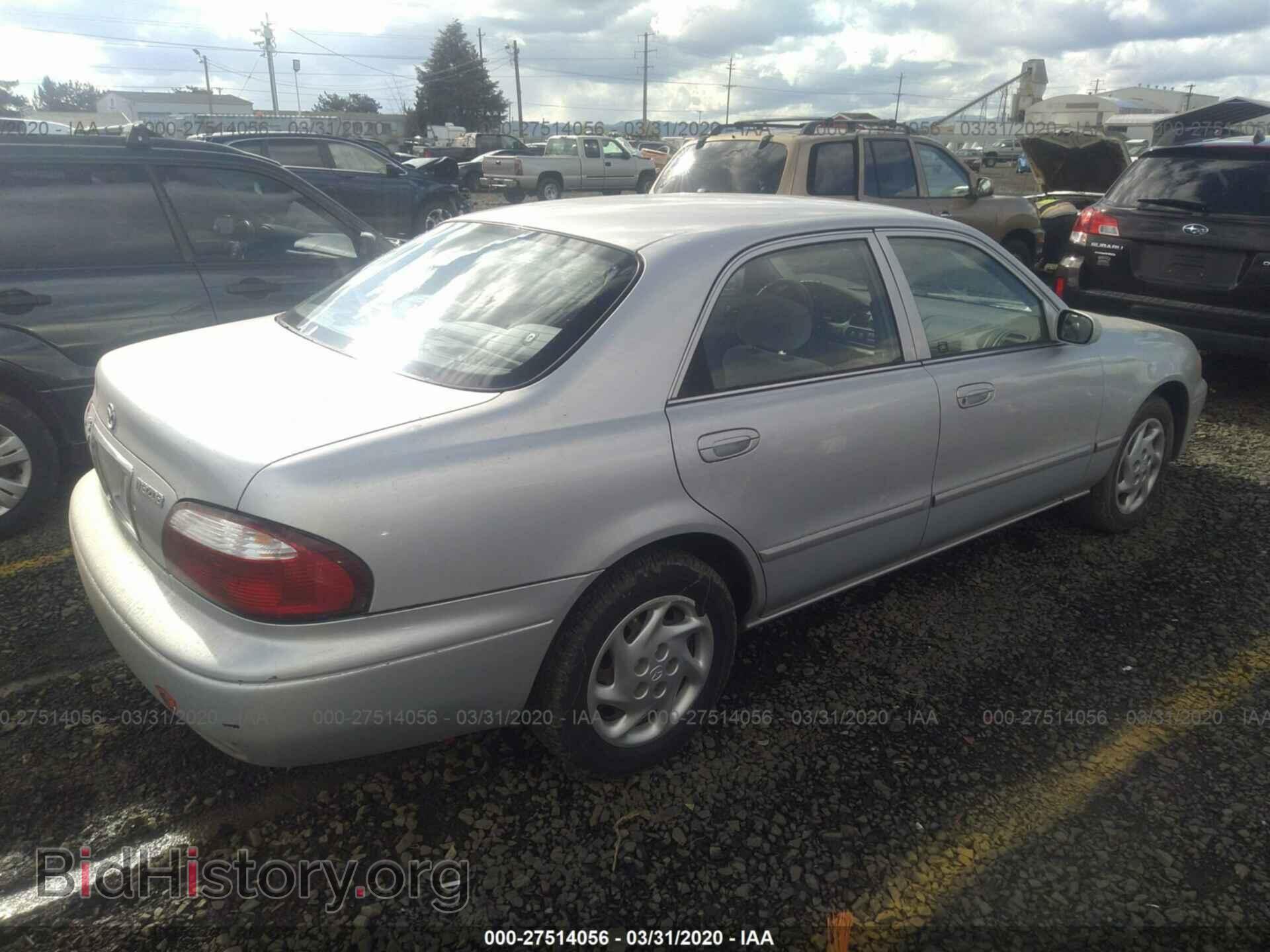 2000 MAZDA 626 - VIN: 1YVGF22D2Y5141525 - Фото 4