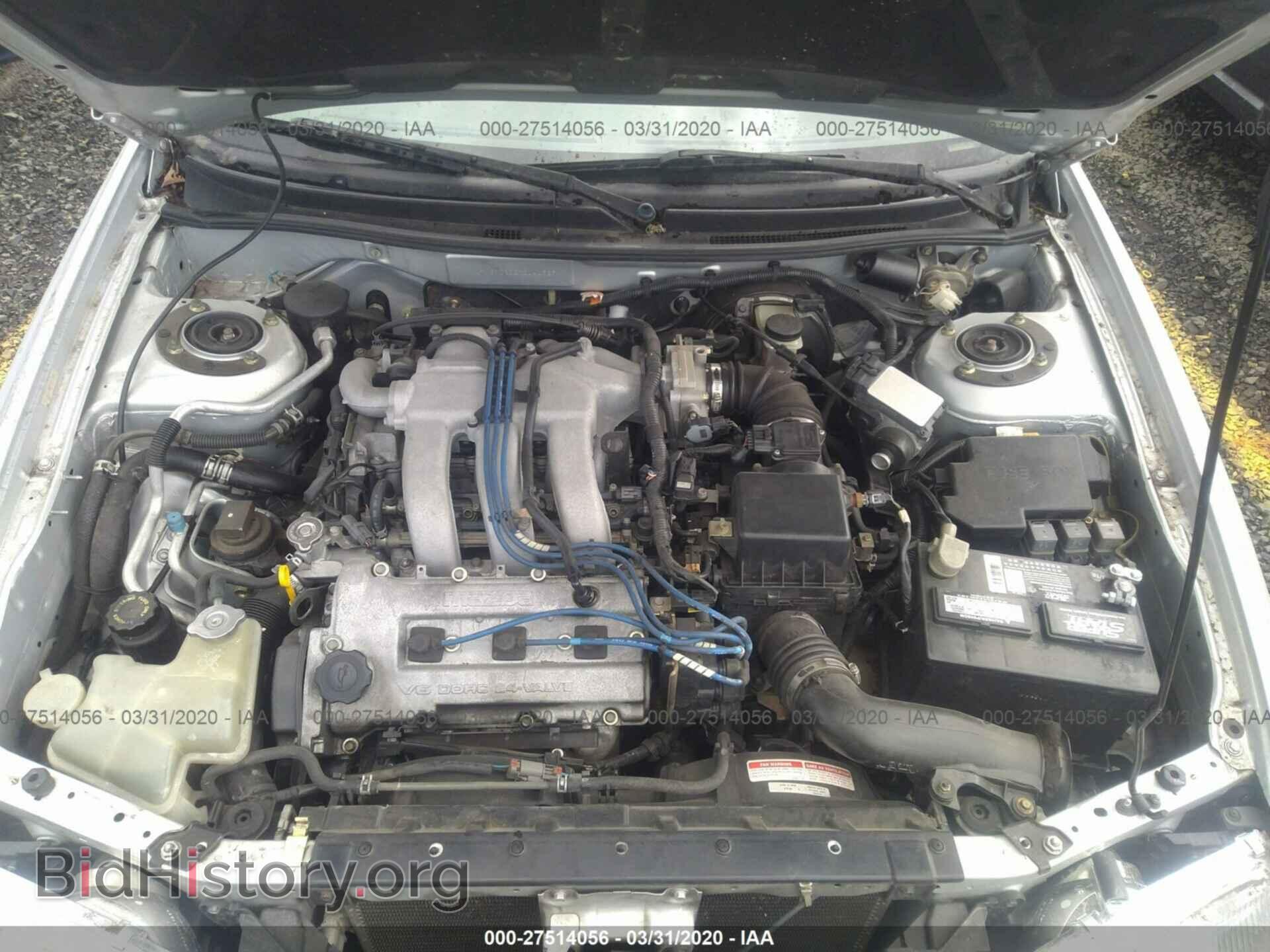 2000 MAZDA 626 - VIN: 1YVGF22D2Y5141525 - Фото 10