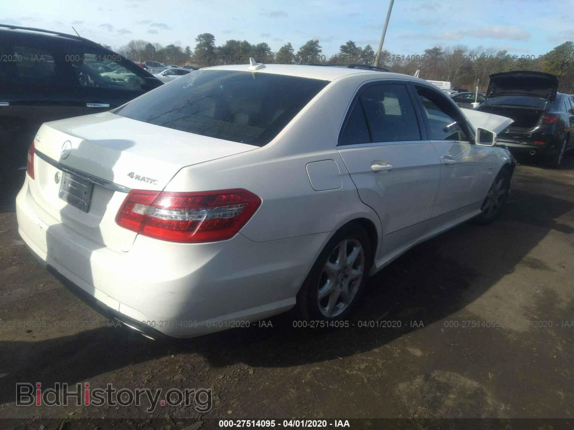 2012 MERCEDES-BENZ E - VIN: WDDHF8JB4CA605059 - Фото 4
