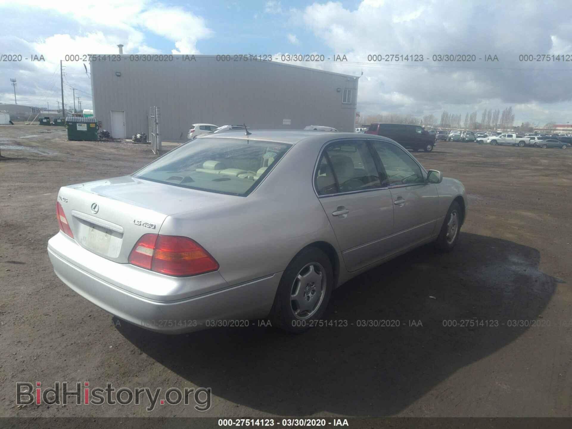 2002 LEXUS LS - VIN: JTHBN30F420060137 - Photo 4