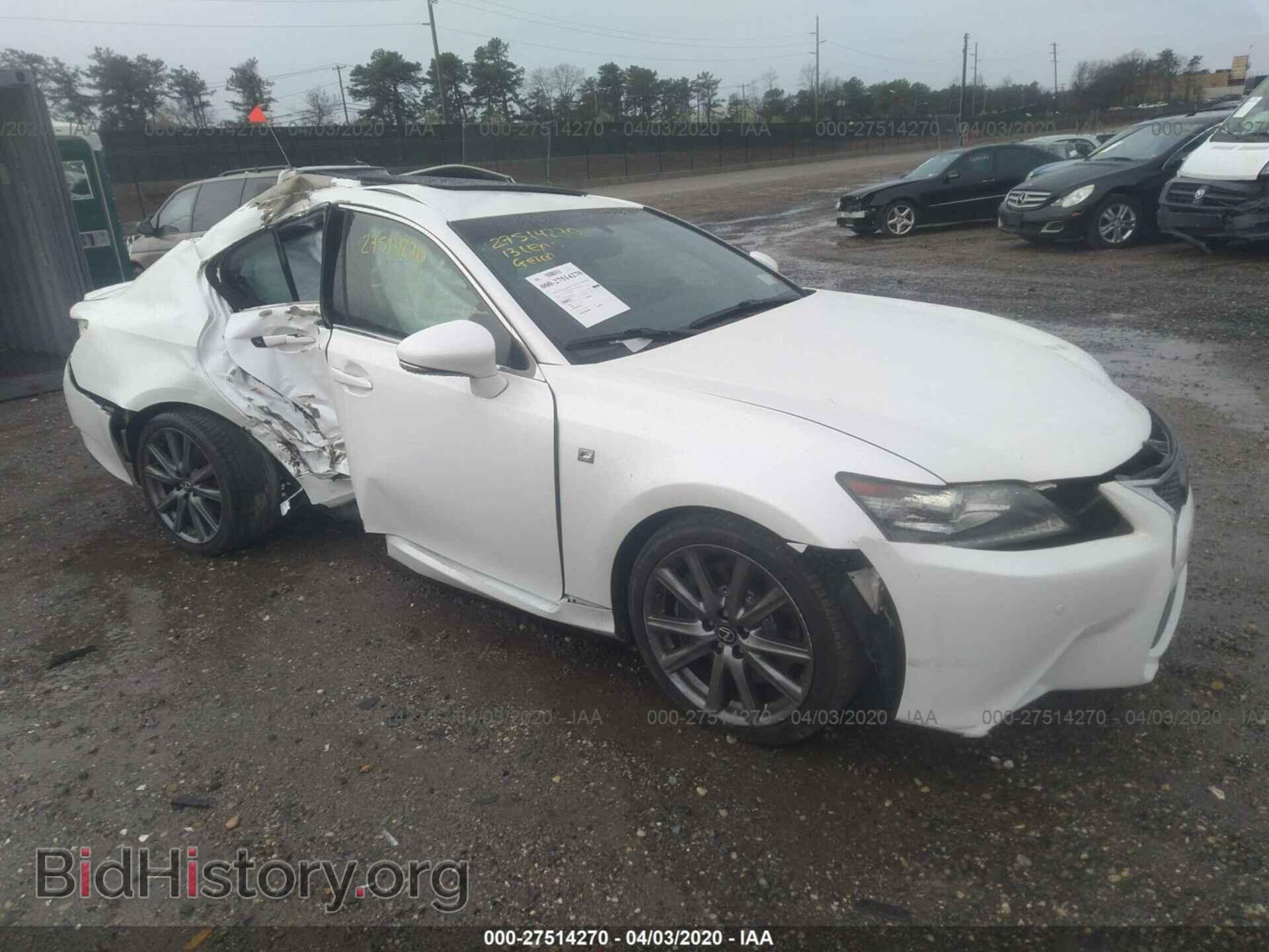 Фотография JTHBE1BL5D5007783 - LEXUS GS 2013