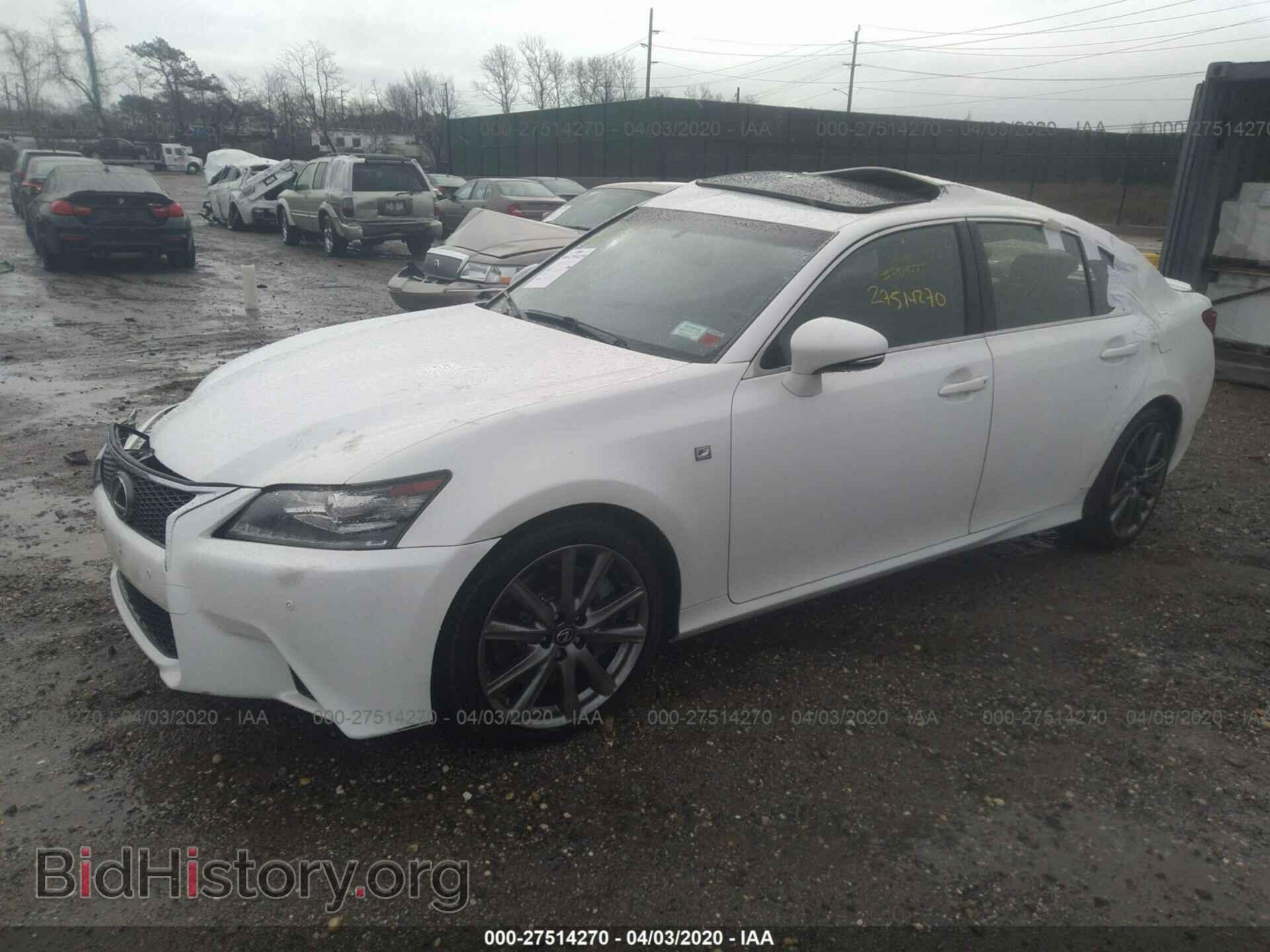 2013 LEXUS GS - VIN: JTHBE1BL5D5007783 - Фото 2