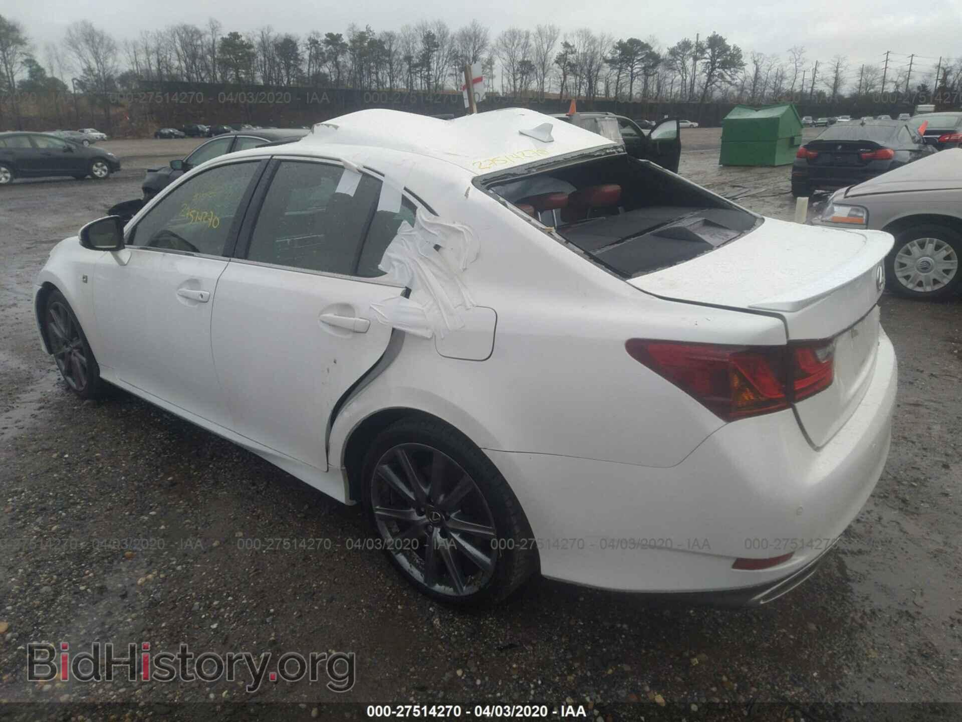 2013 LEXUS GS - VIN: JTHBE1BL5D5007783 - Фото 3