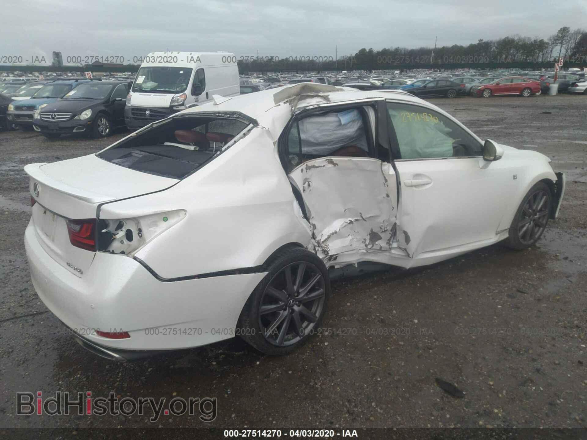 2013 LEXUS GS - VIN: JTHBE1BL5D5007783 - Фото 4