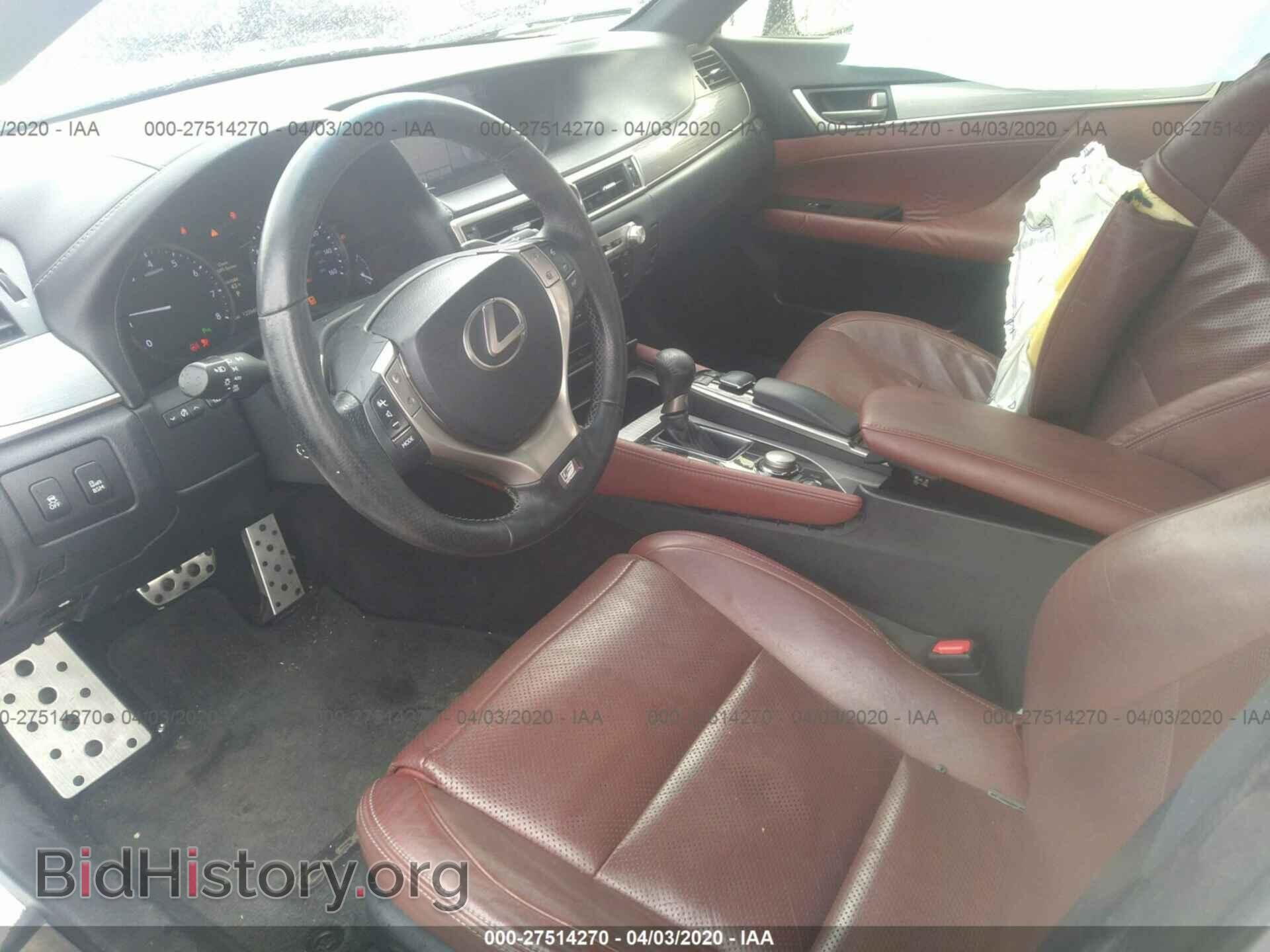 2013 LEXUS GS - VIN: JTHBE1BL5D5007783 - Фото 5