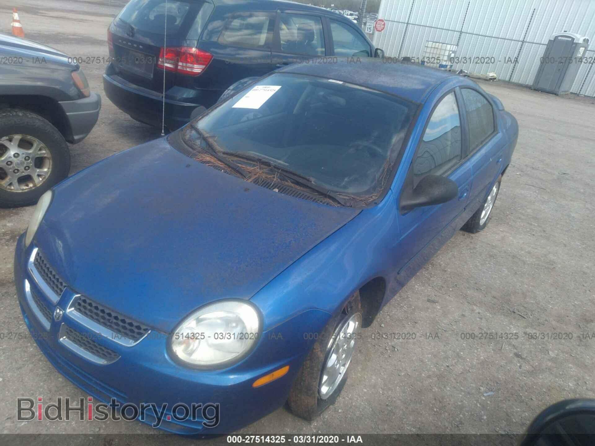 2004 DODGE NEON - VIN: 1B3ES56C94D538923 - Фото 2