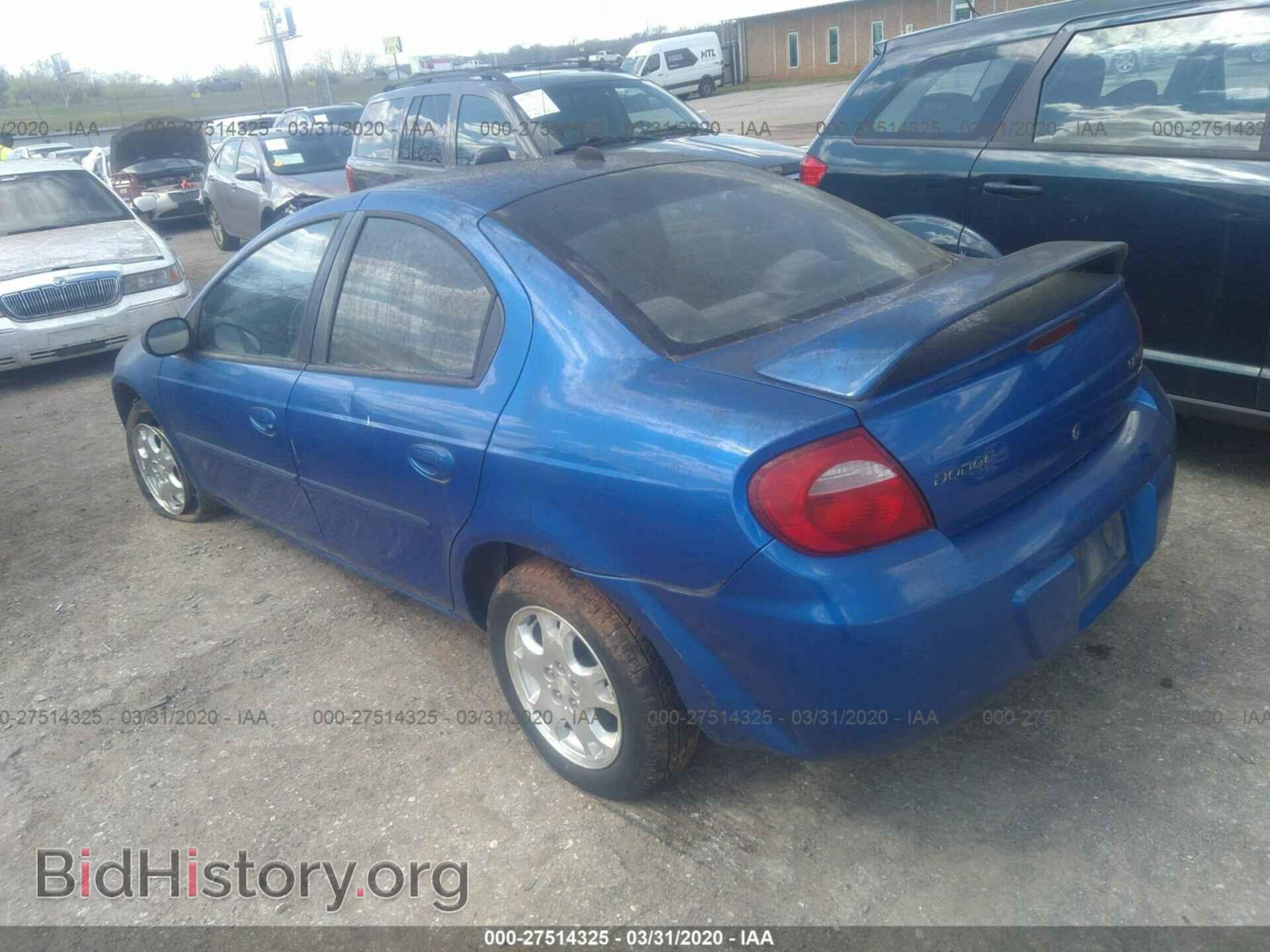 2004 DODGE NEON - VIN: 1B3ES56C94D538923 - Фото 3